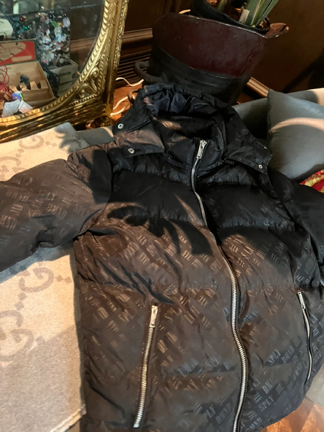Supply & Demand Black Puffer Jacket - photo 2