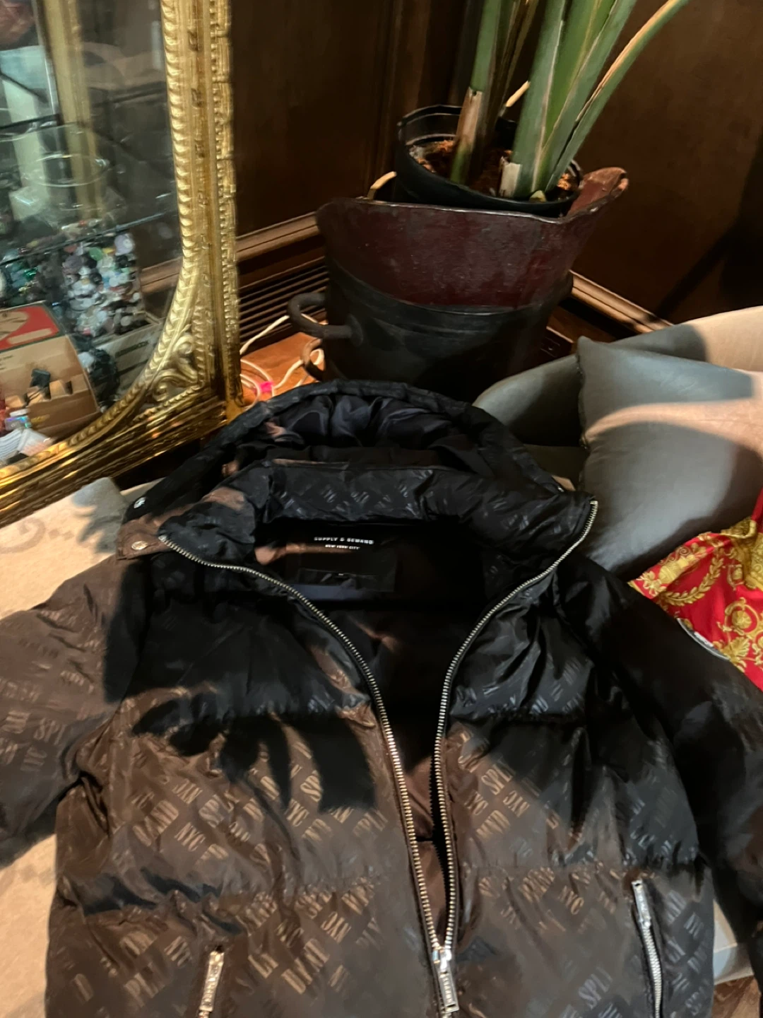 Supply & Demand Black Puffer Jacket - photo 4