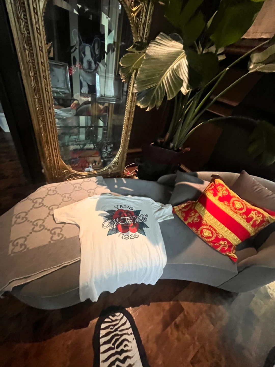Vans Off The Wall Rose Tee - photo 3