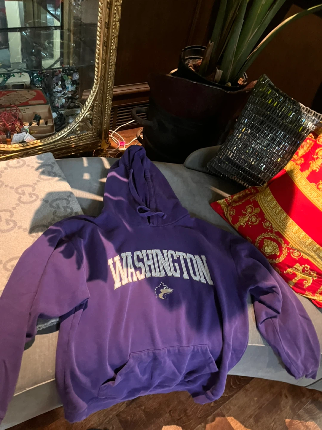 Washington Huskies Purple Hoodie - photo 2