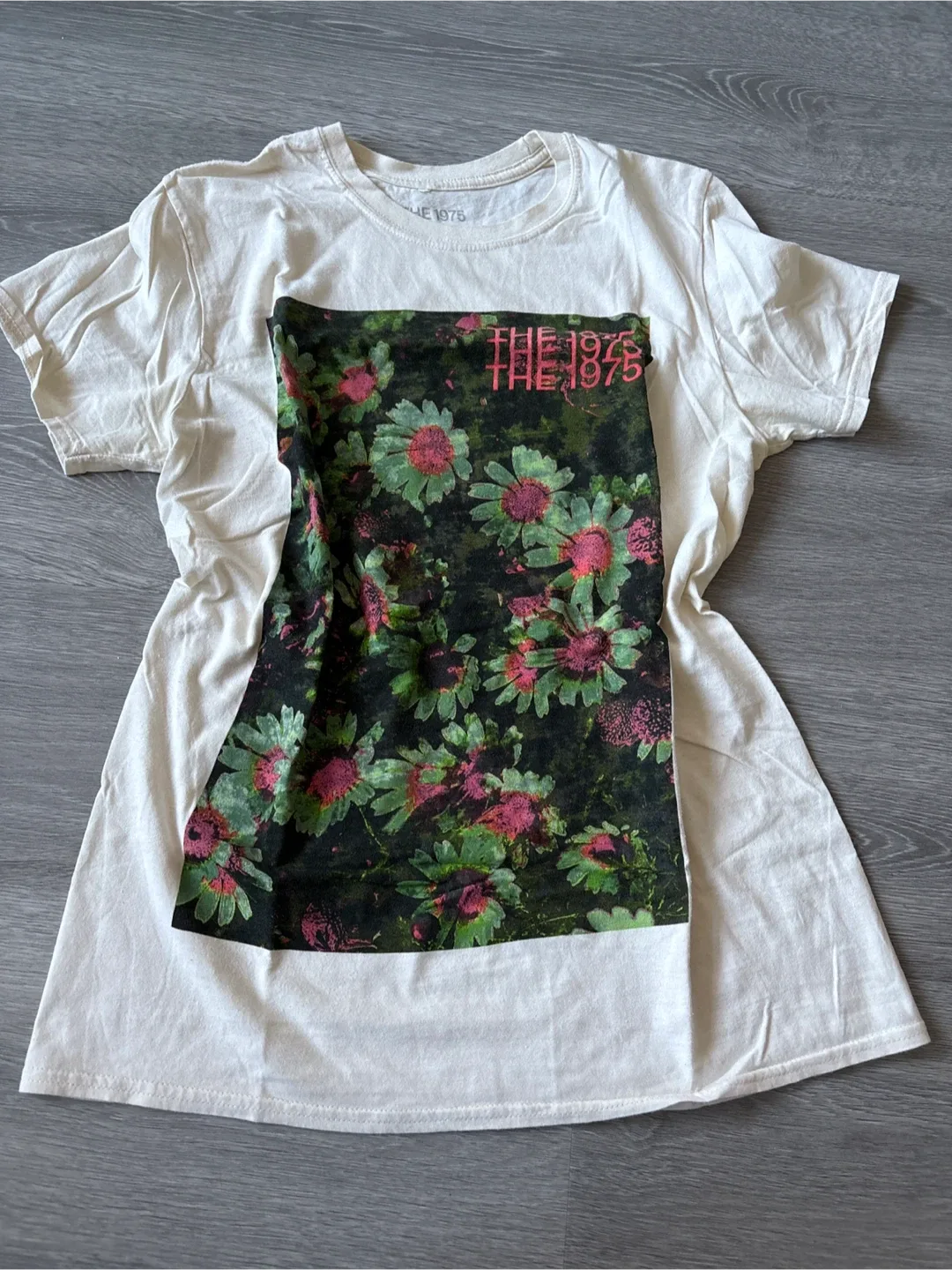 The 1975 Floral T-Shirt - Size M thumbnail