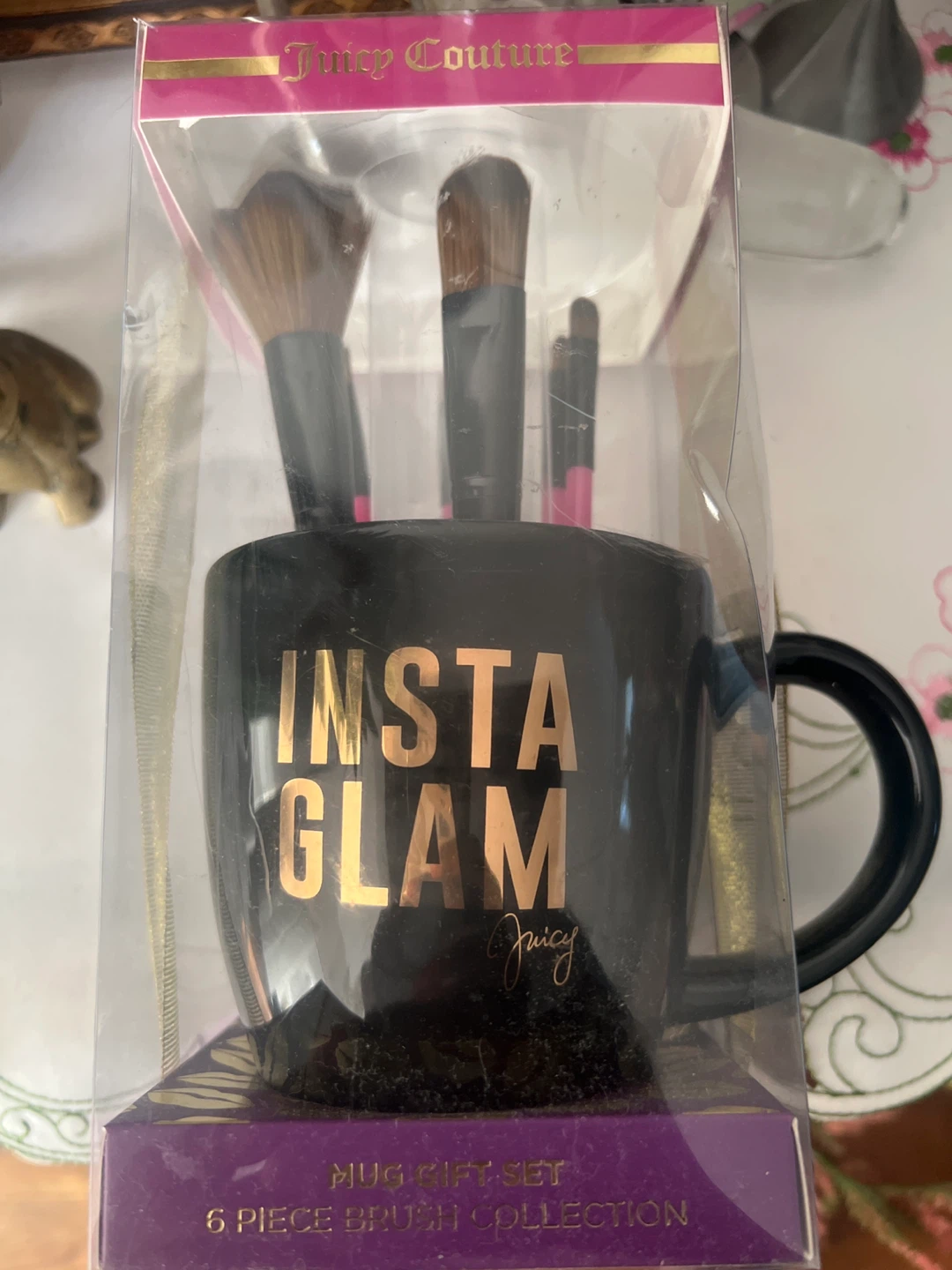 Juicy Couture Insta Glam Mug Gift Set - New