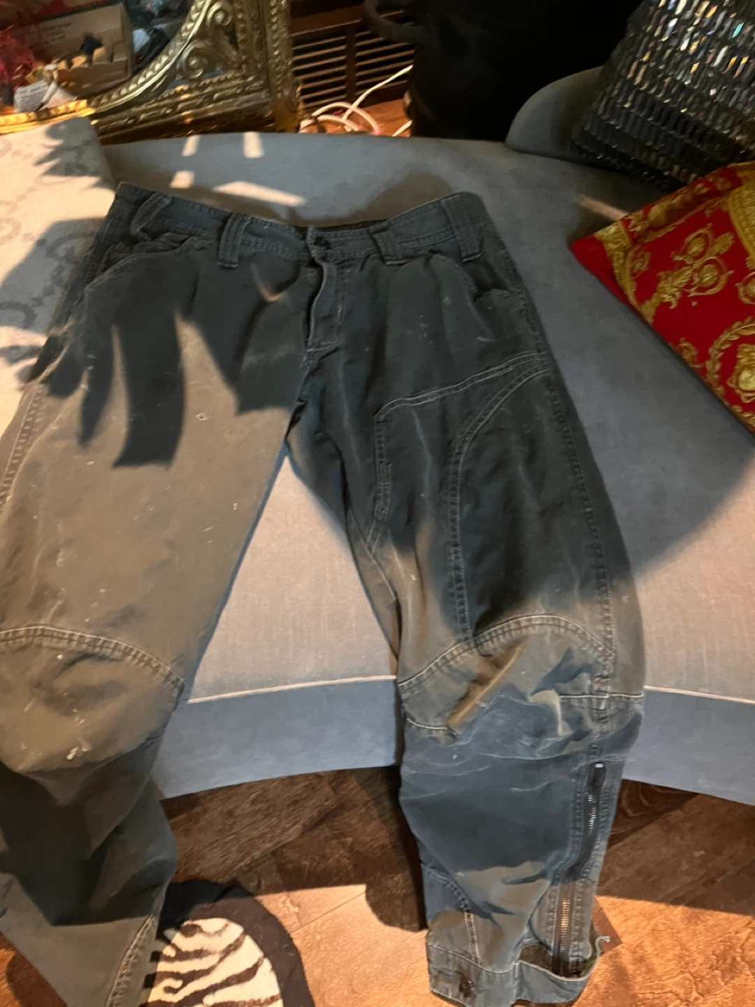 G-Star Raw Olive Cargo Pants Size 32 - photo 2