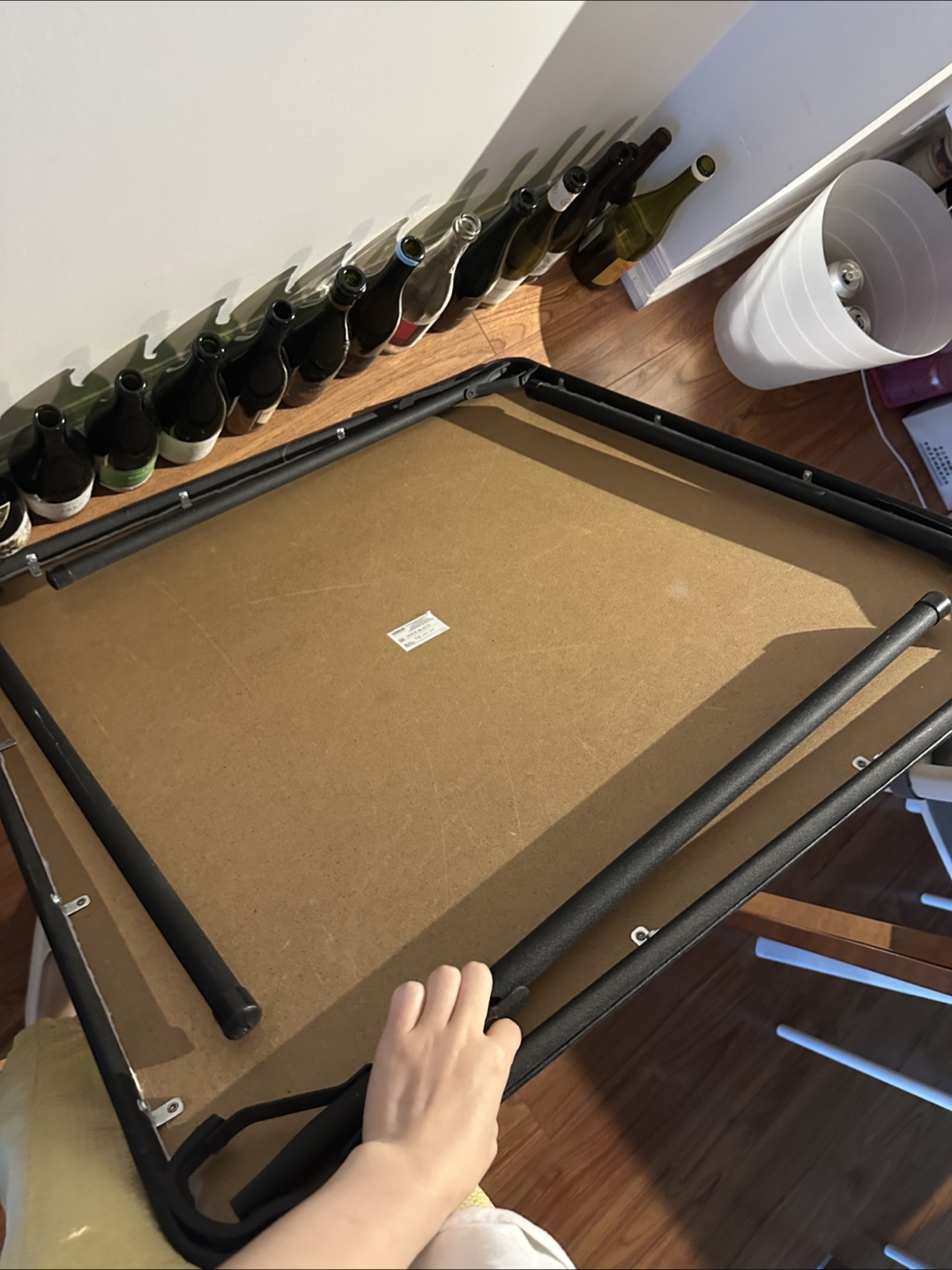 For Living 34-in Portable Vinyl Top Card Table - photo 3