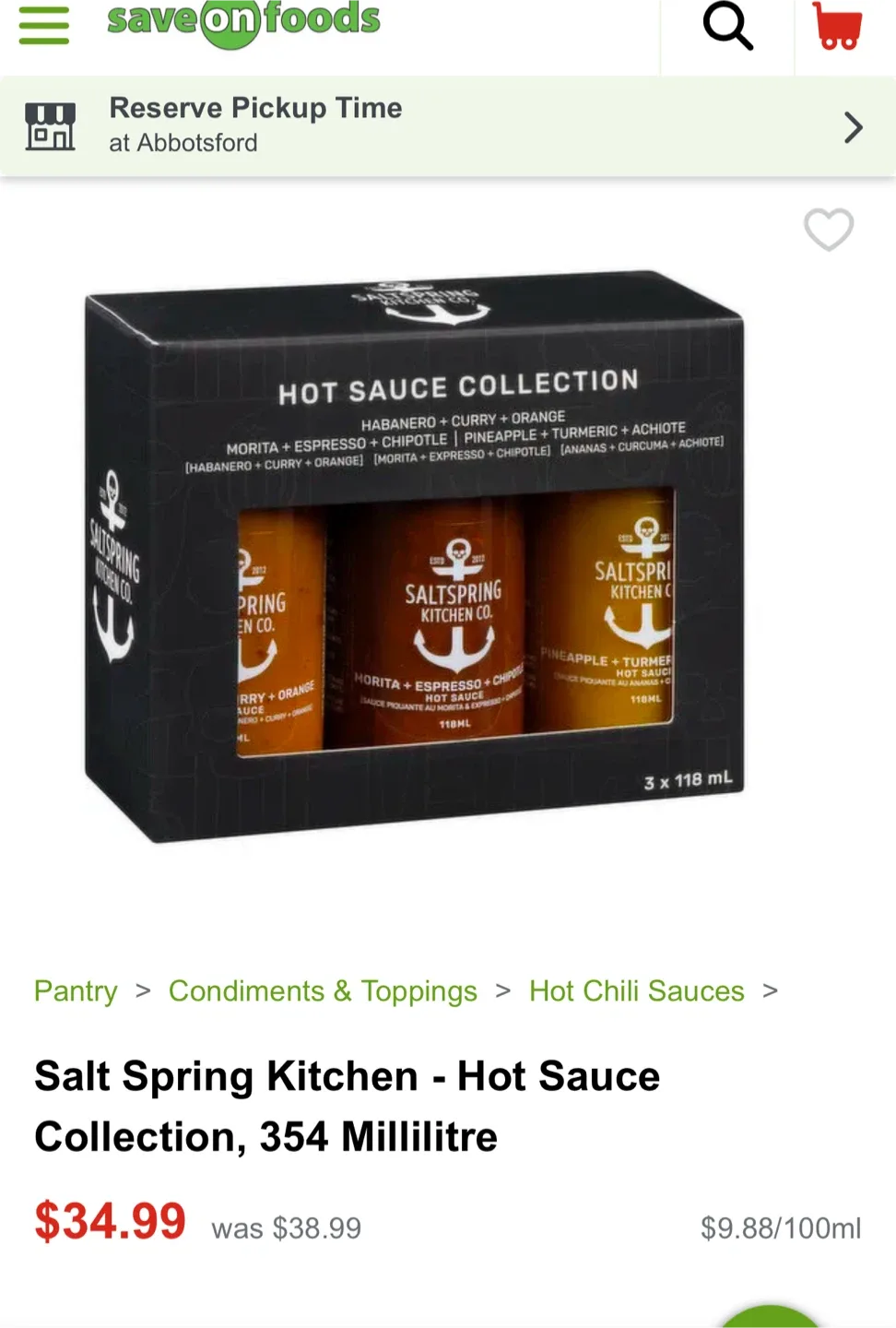 Salt Spring Kitchen Co. Hot Sauce Collection image indicator(3)