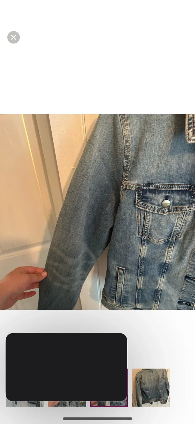 American Eagle Denim Jacket Size Xl image indicator(3)