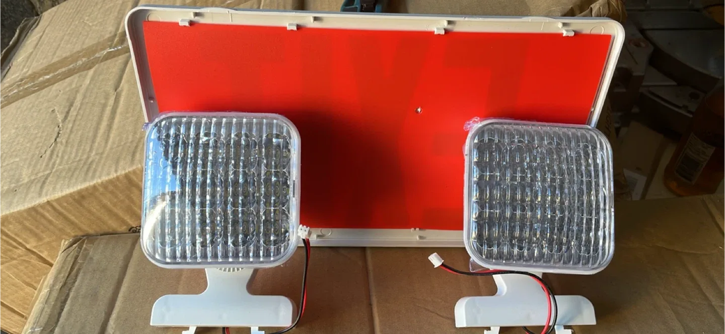 Exit Sign with Emergency Lights image indicator(2)