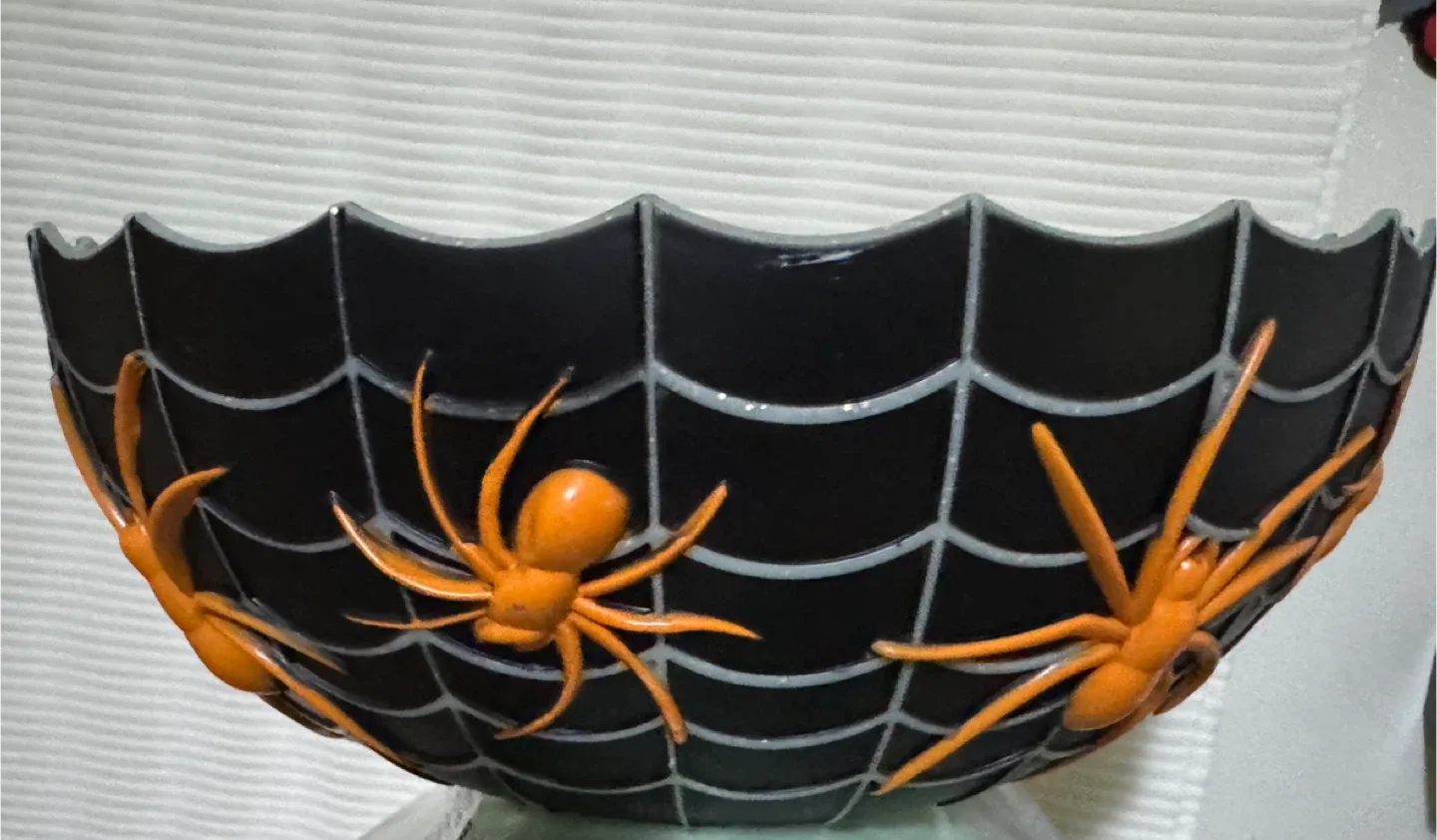 Halloween Spider Web Bowl image indicator(2)