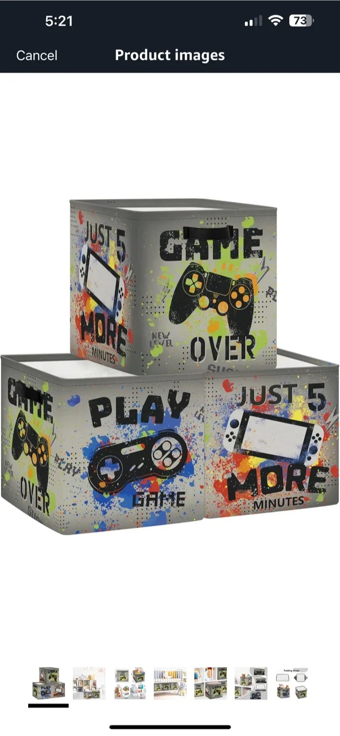 NEW! Clastyle Gamepad Storage Cubes - 3pcs/set image indicator(2)