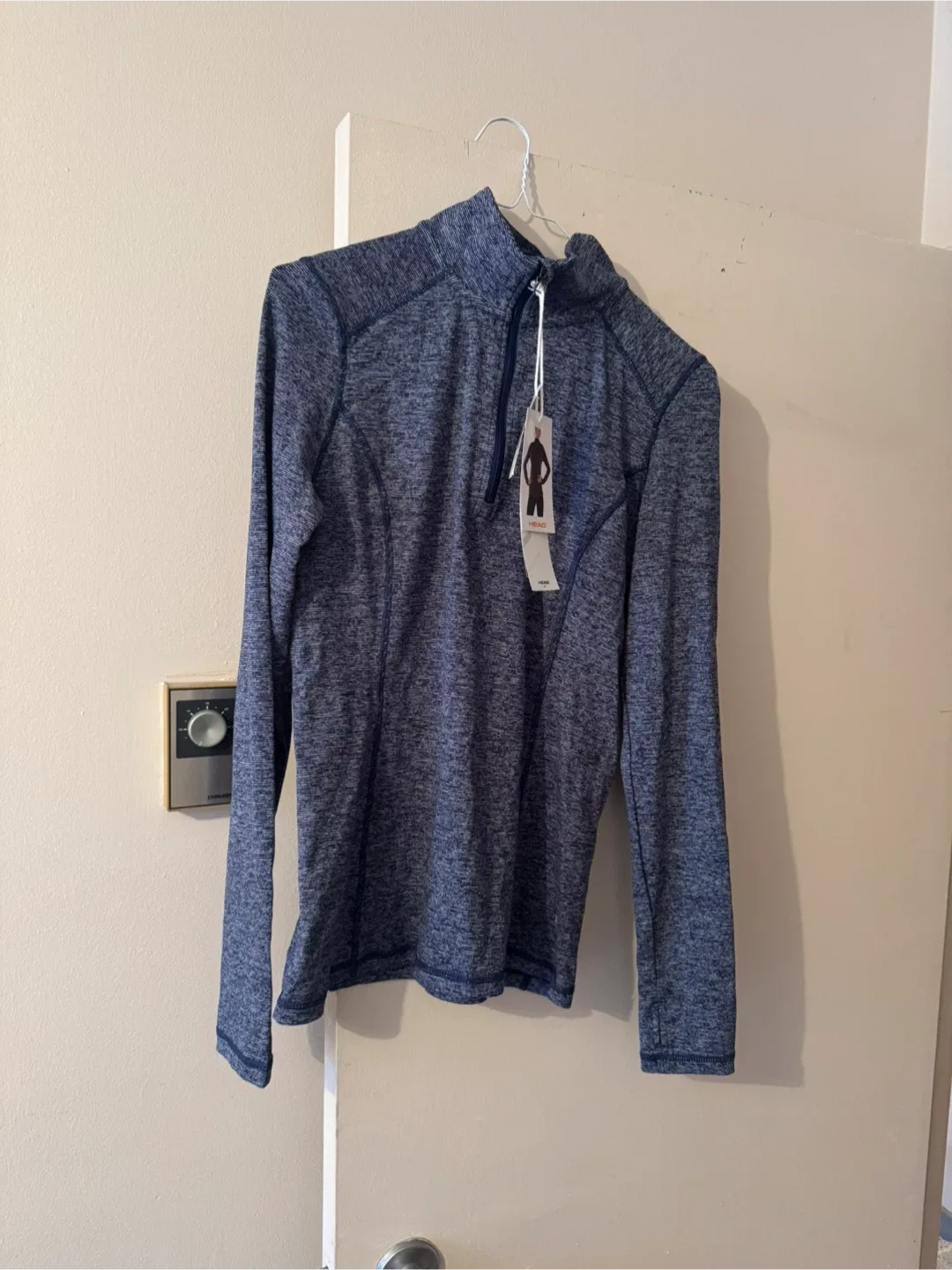 Head Women's 1/4 Zip Pullover - Gray, Size Small. image indicator(2)