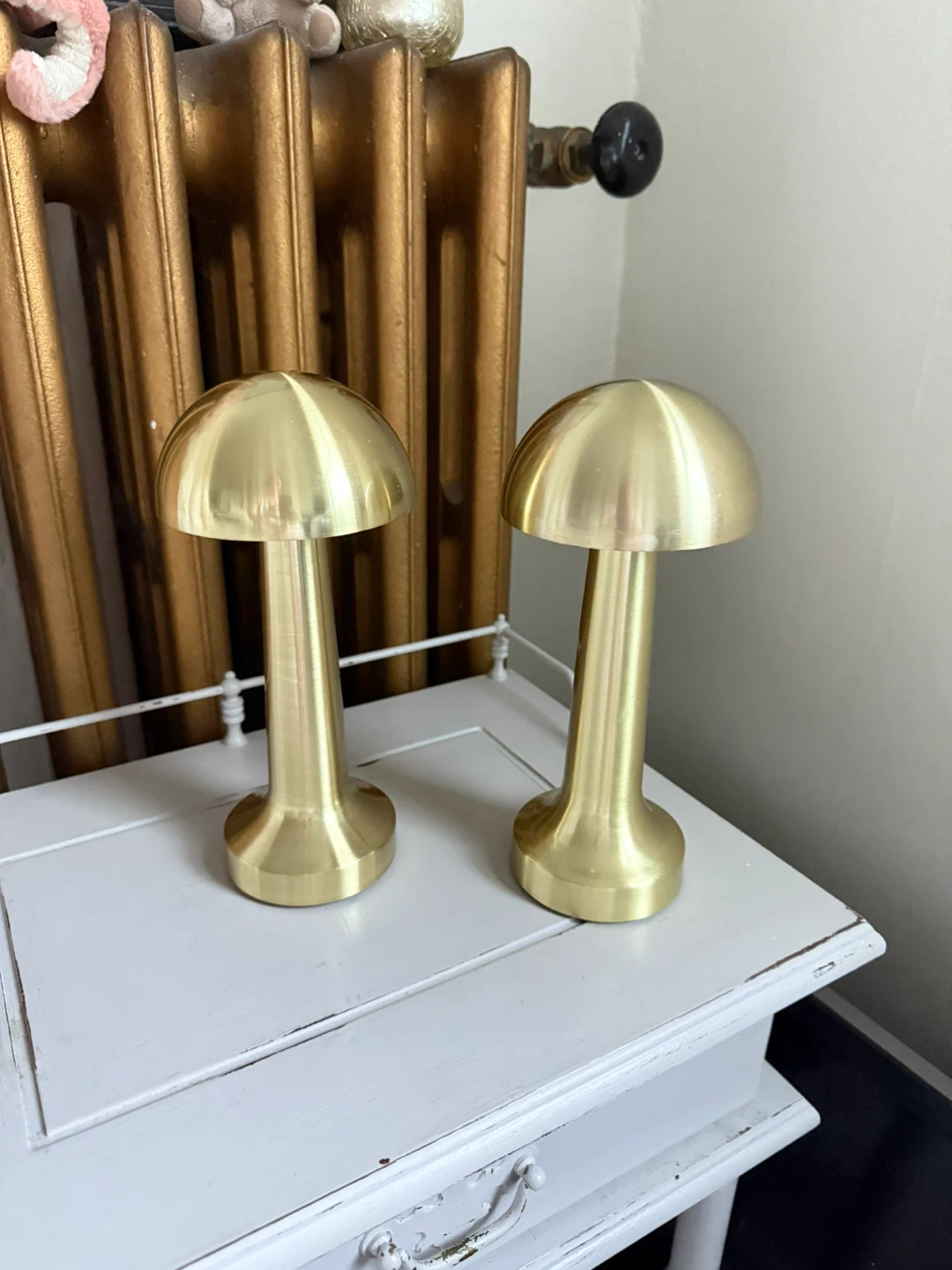 🧡 Set of Gold Cordless LED Lamps - photo 5