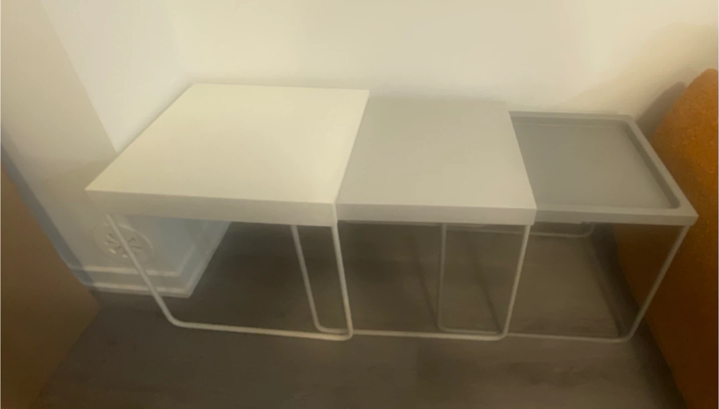 Nesting Tables - White