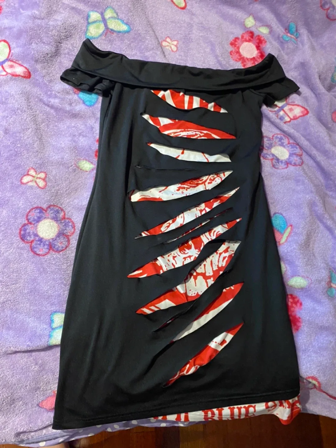 Black Off-Shoulder Dress thumbnail
