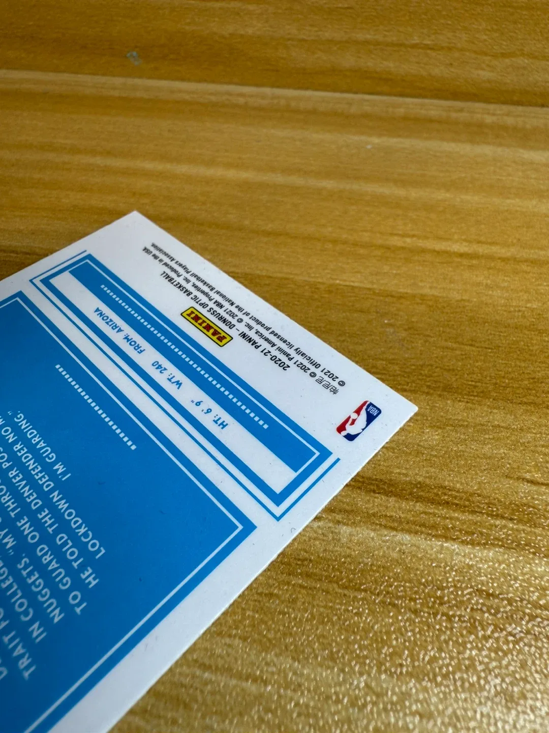 Zeke Nnaji 2020-21 Panini Optic Basketball Card image indicator(9)