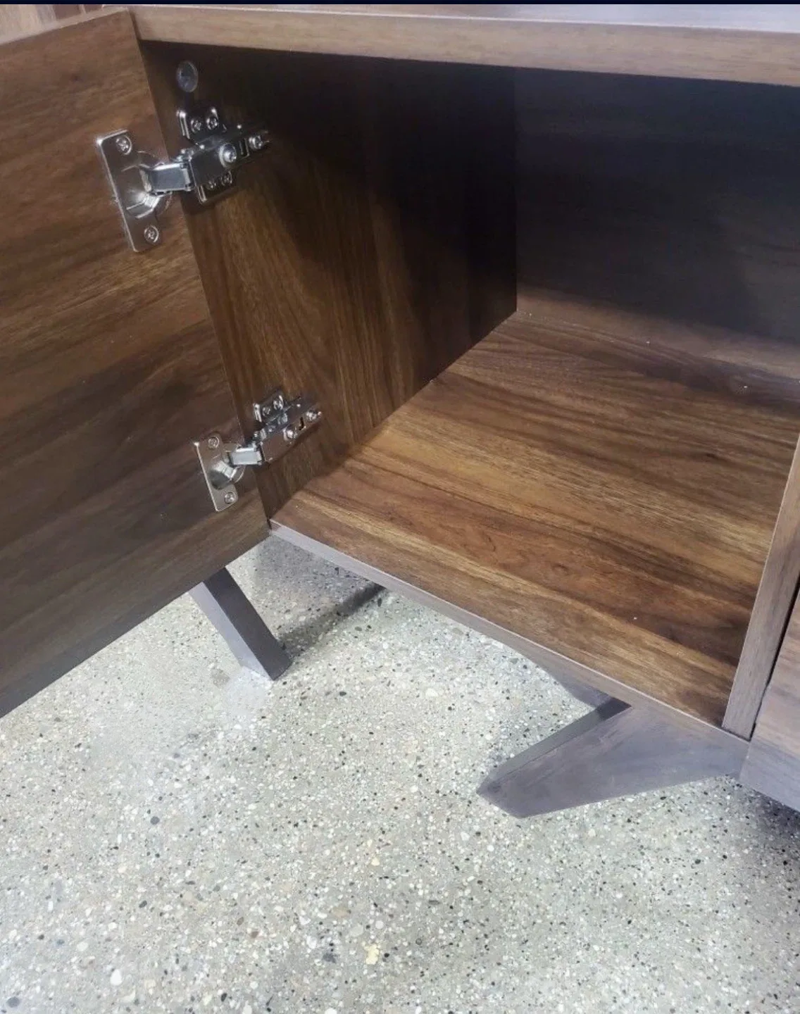 New Mid Century Modern 3 PC Media Center Station image indicator(6)