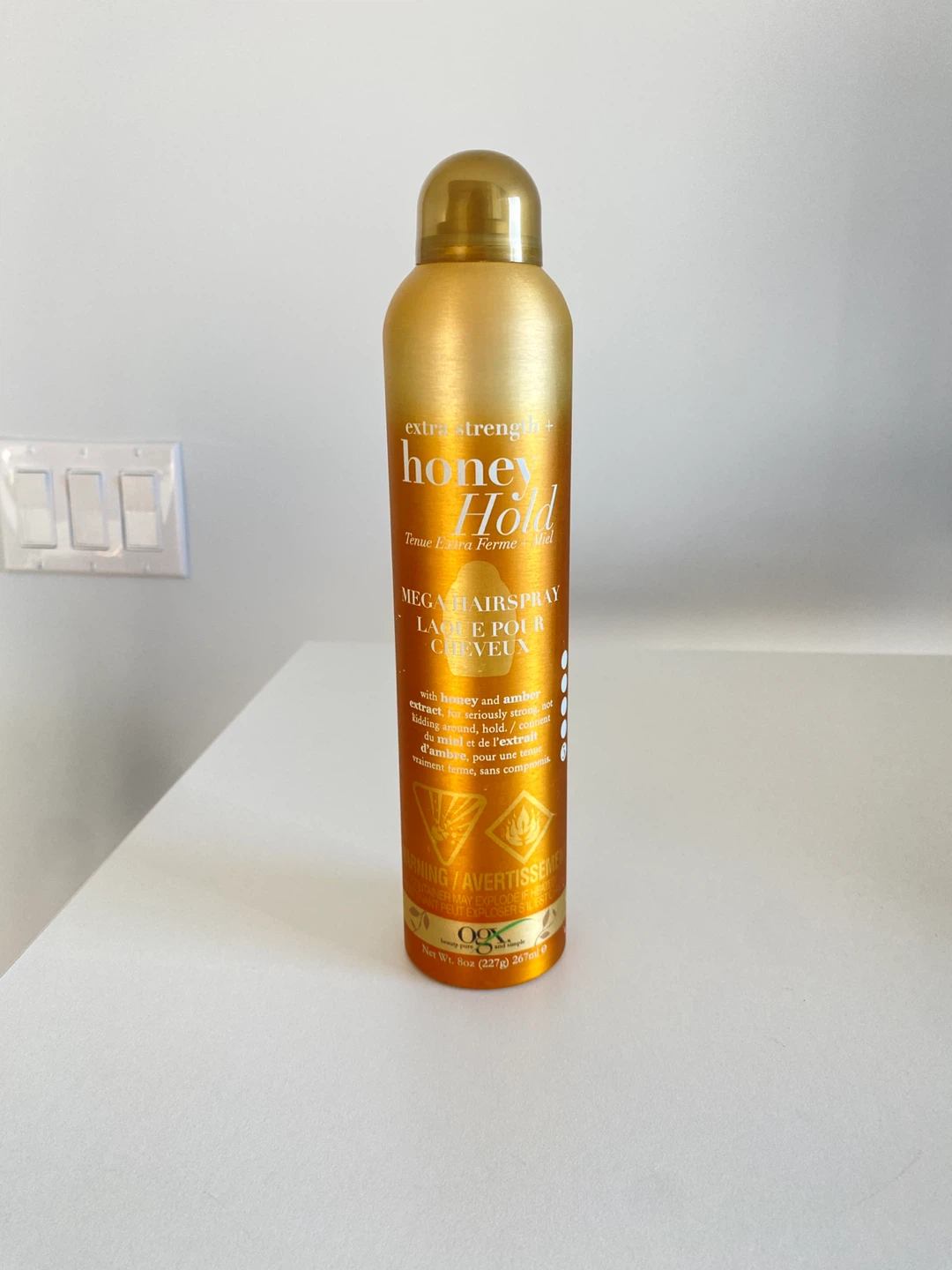 Exclusive & Rare - Extra Strength Honey Hold Mega Hairspray