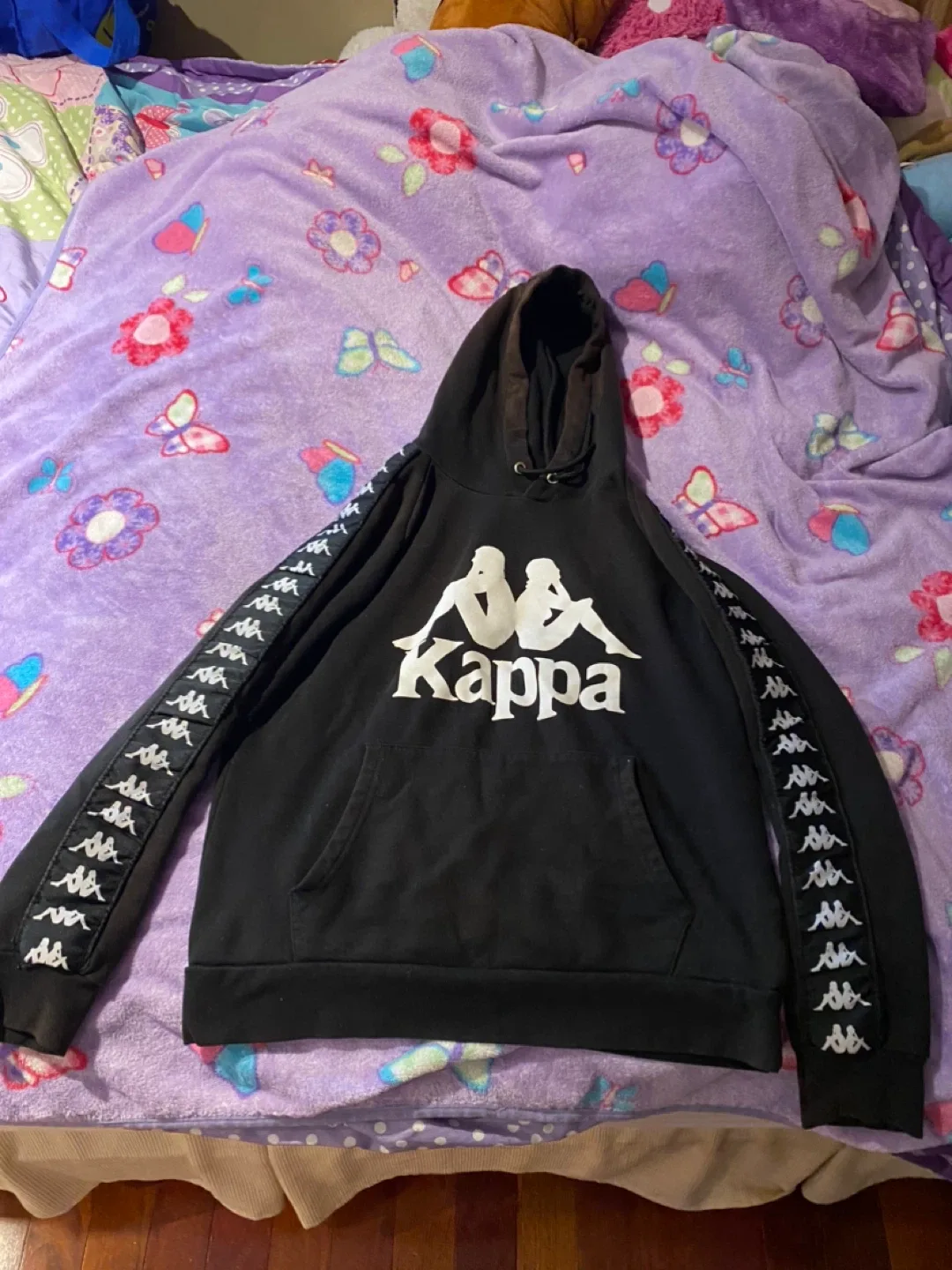 Kappa Black Hoodie thumbnail