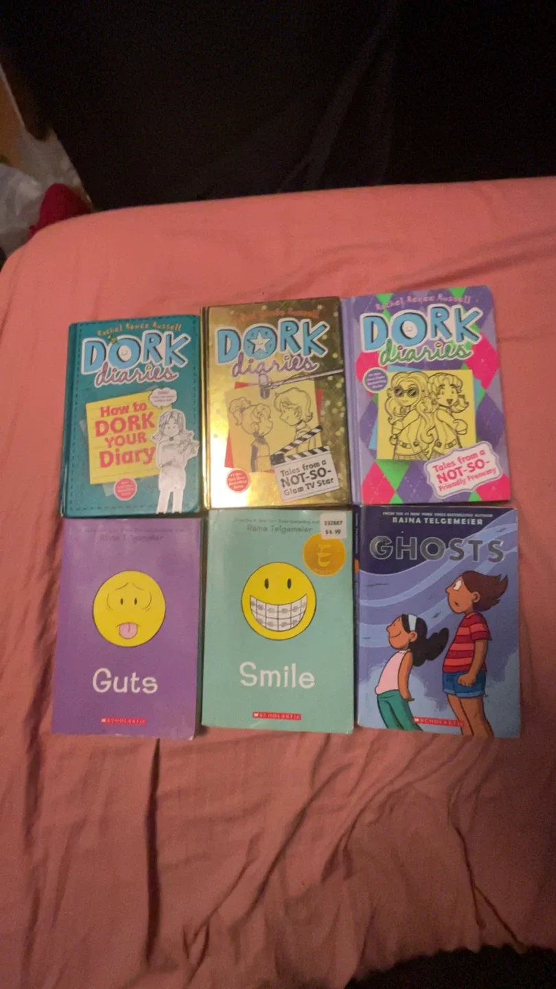 Dork Diaries & Raina Telgemeier Books
