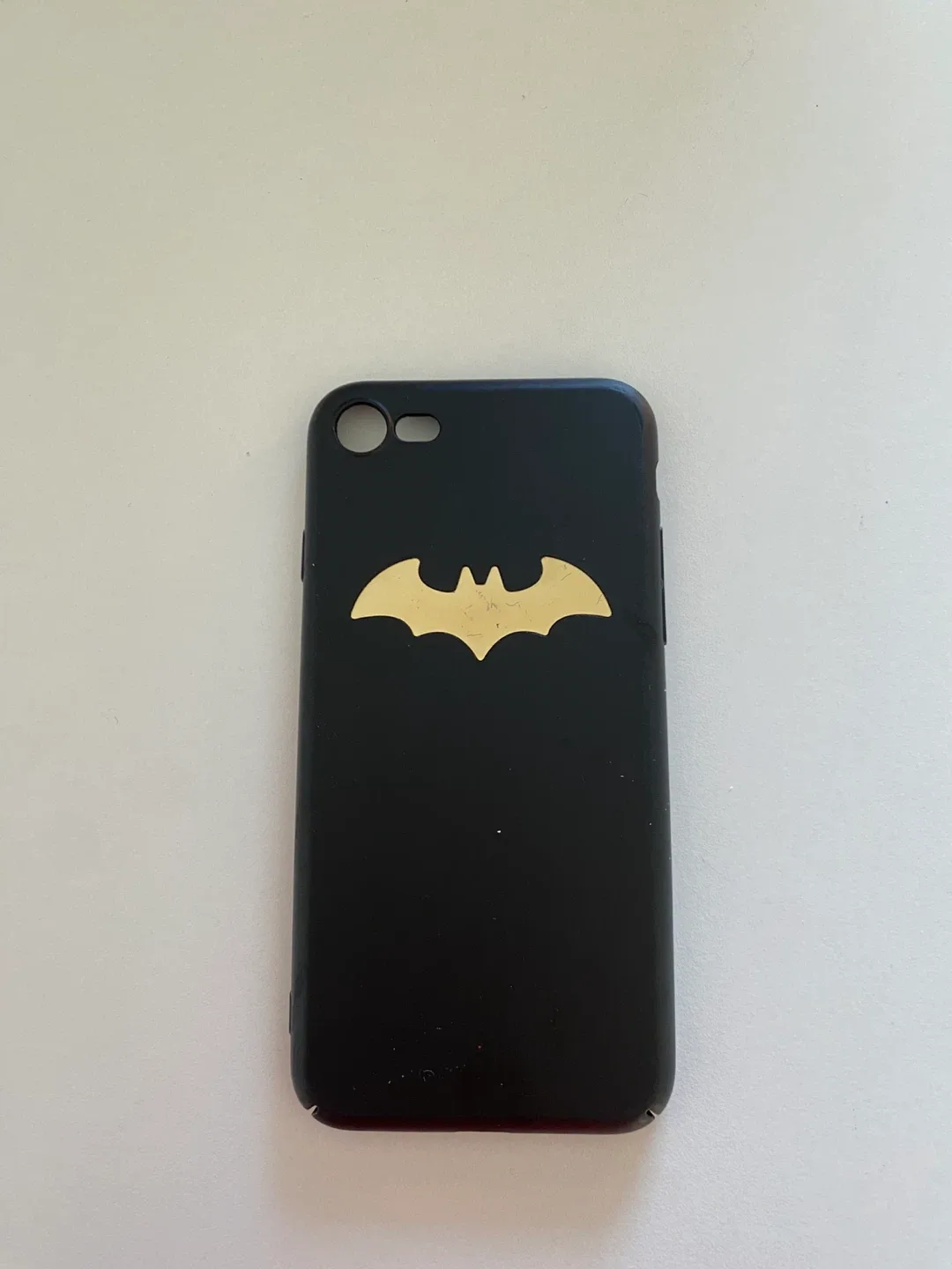 Gold Batman Matte Black Iphone Case image indicator(2)