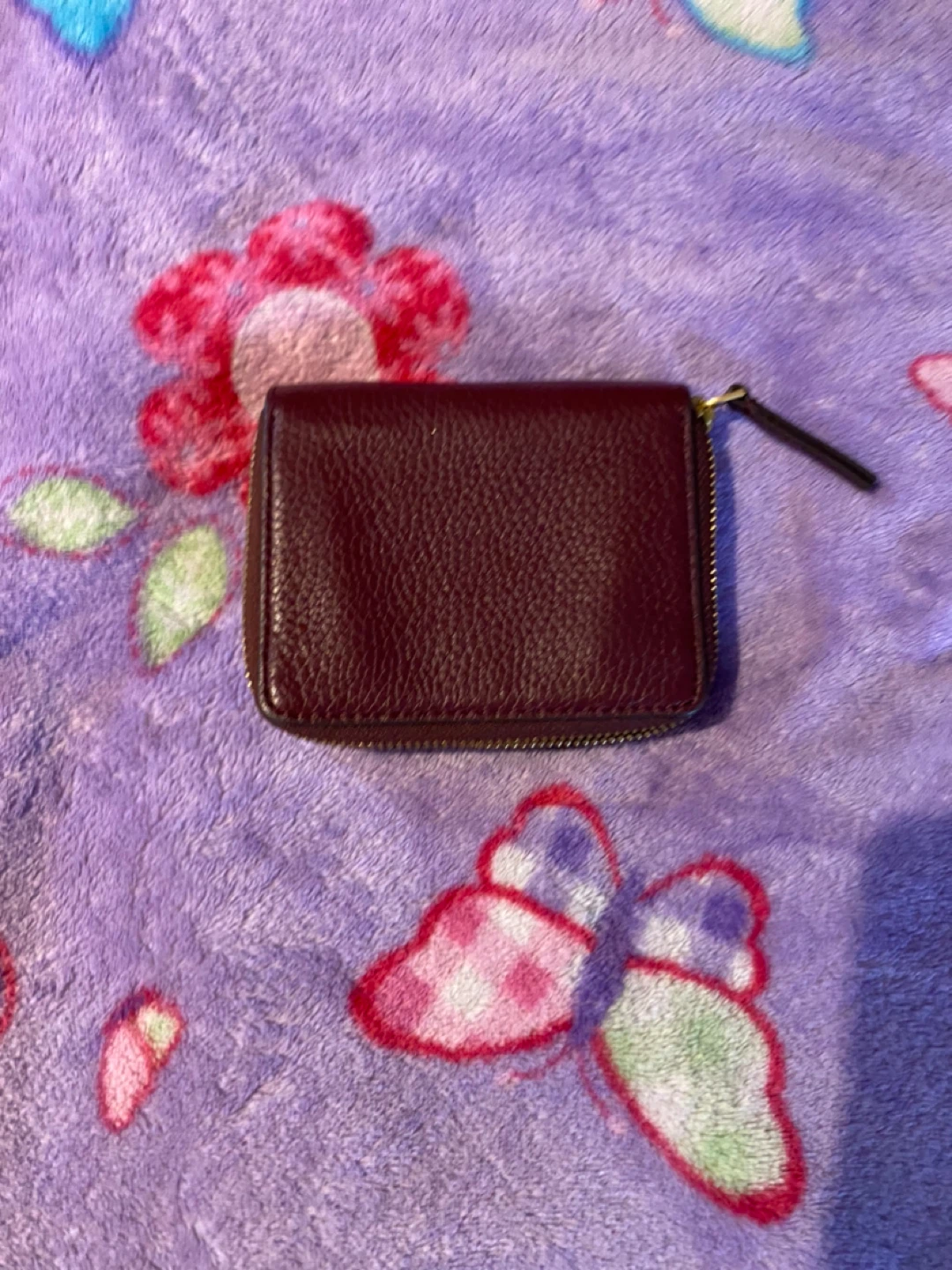 Tory Burch Burgundy Leather Wallet - photo 2