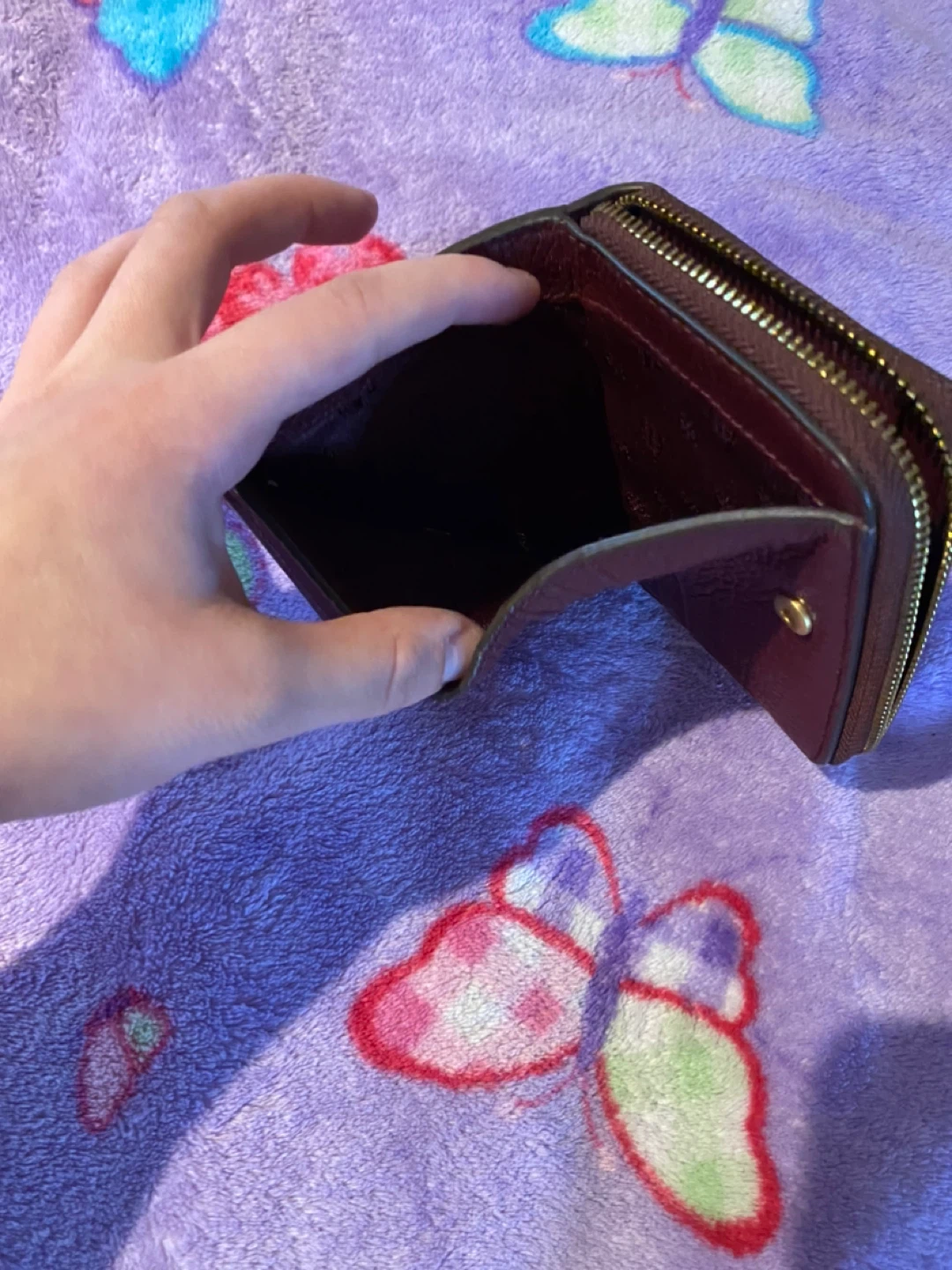 Tory Burch Burgundy Leather Wallet - photo 5