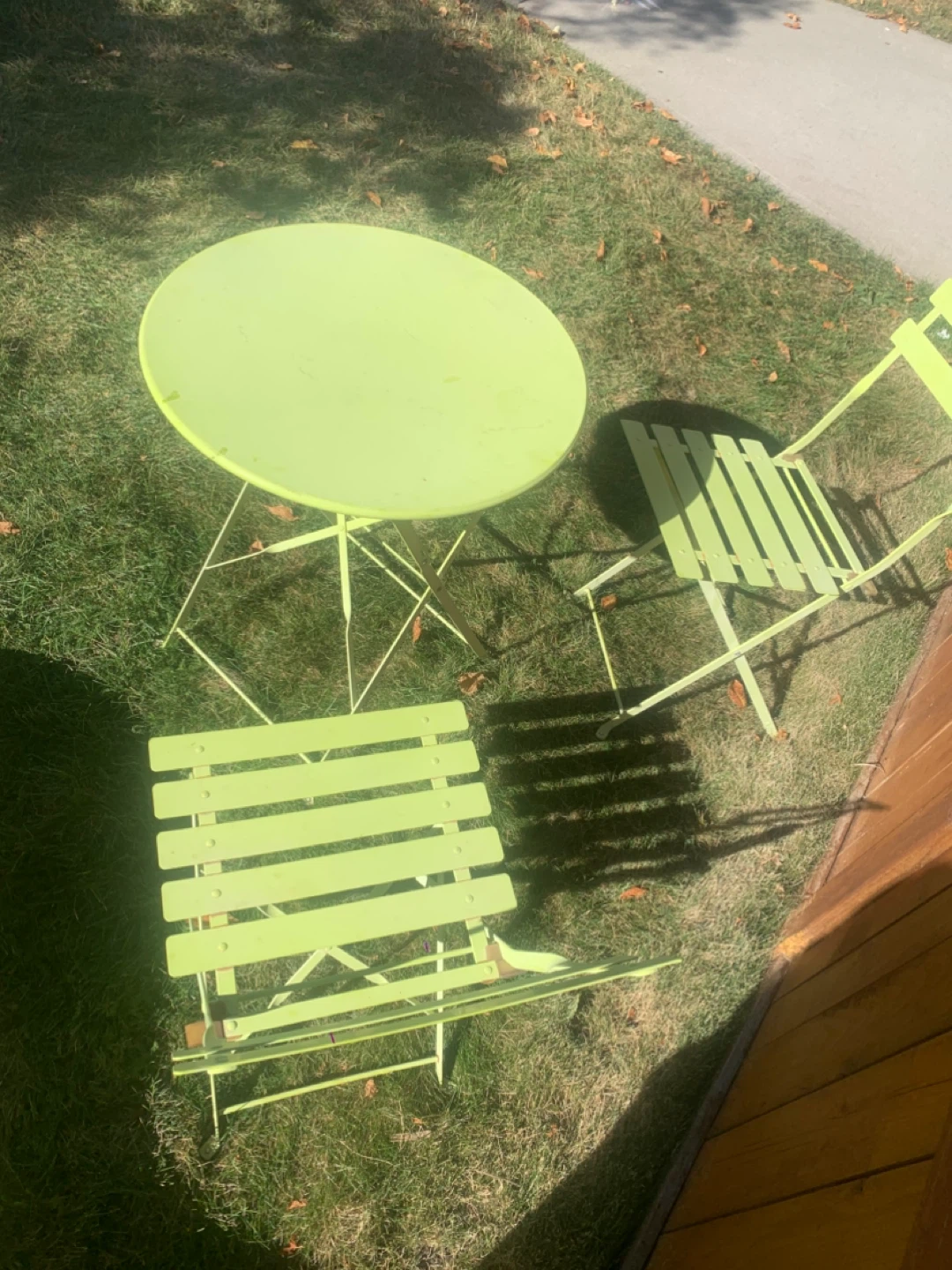 Outdoor Patio Furniture Set – 2 Chairs, Table & Lounger - photo 5