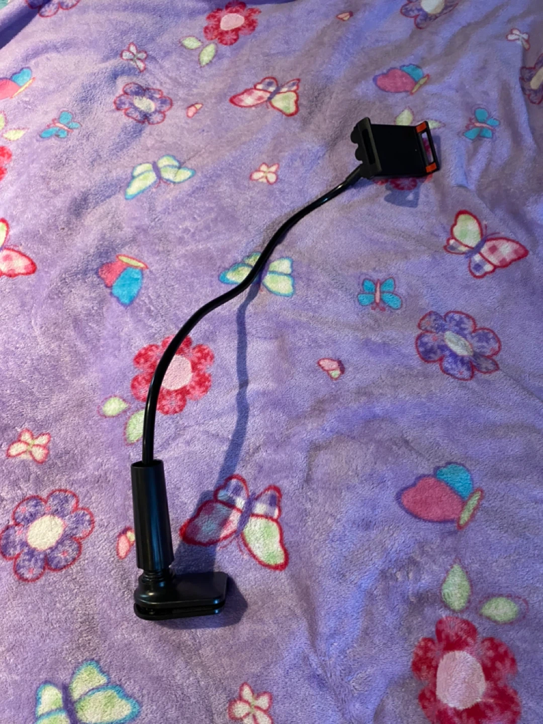 Black Gooseneck Phone Holder