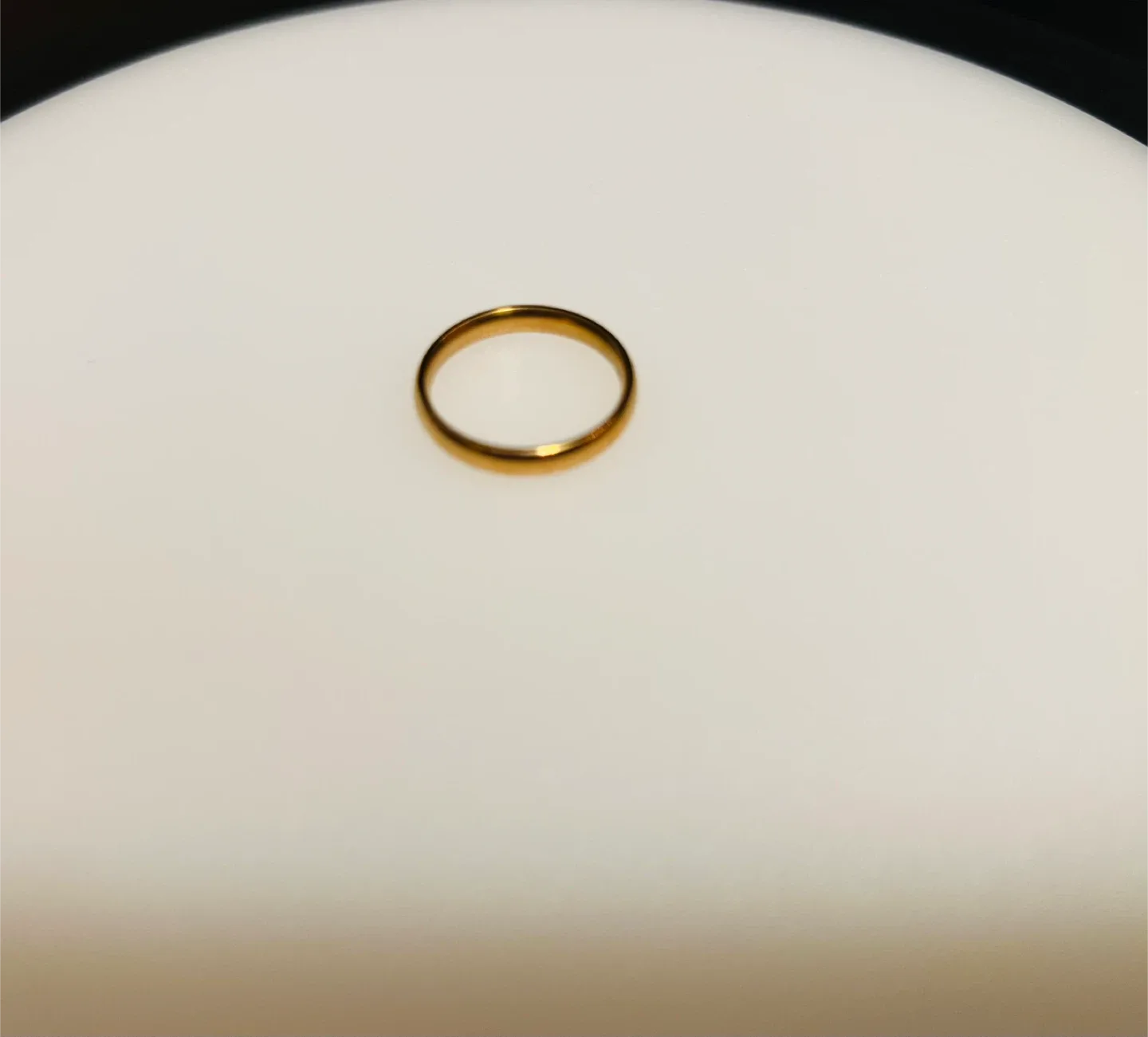 Tesori & Co 10k Rose Gold Comfort Fit Ring (size 7) image indicator(6)