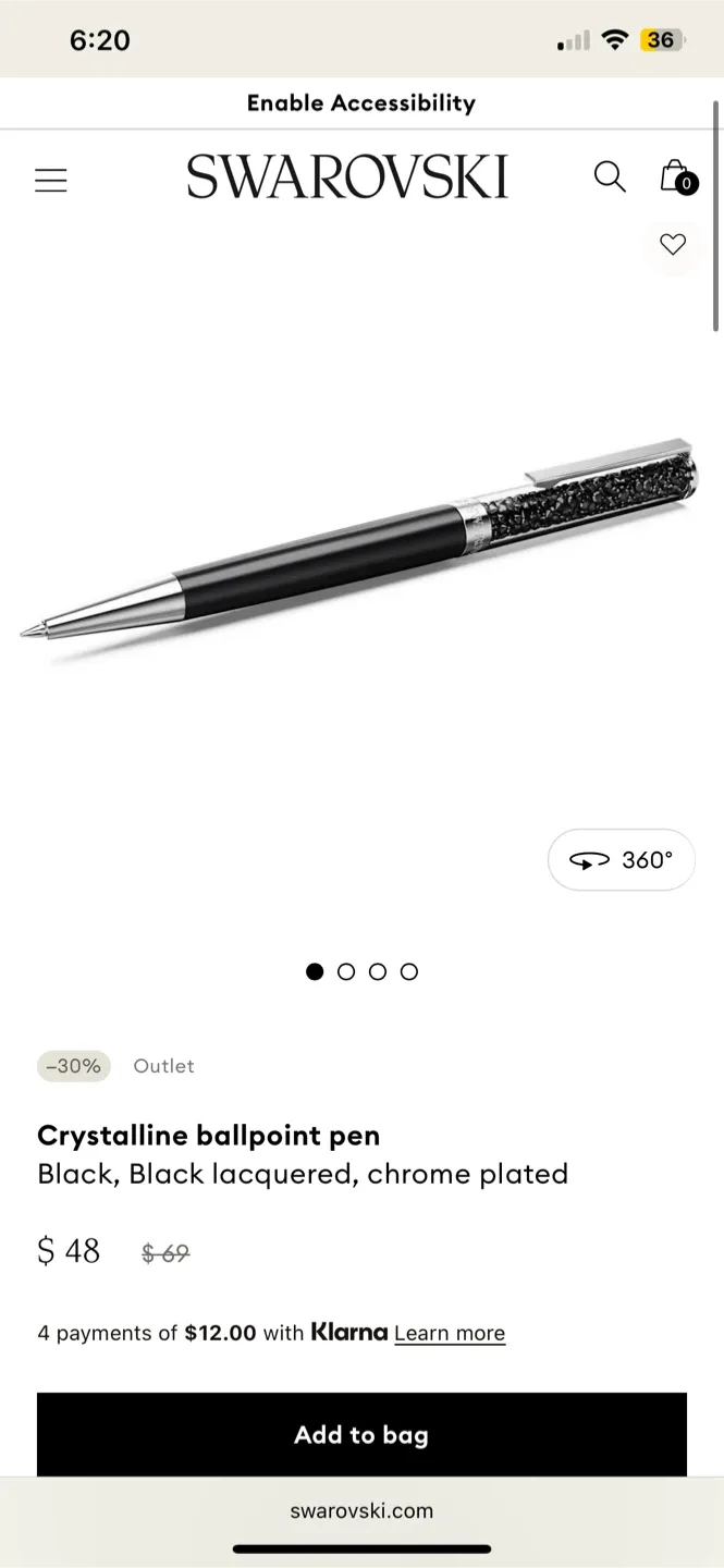 Crystal Pen & Stylus for Touch Screen image indicator(3)