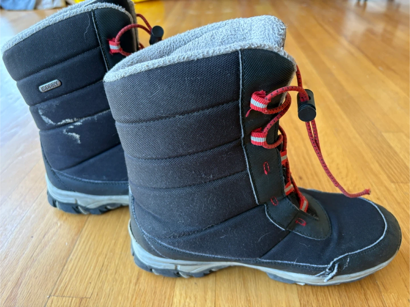 Isotex Winter Boots - Black size 4 euro 36 - photo 2