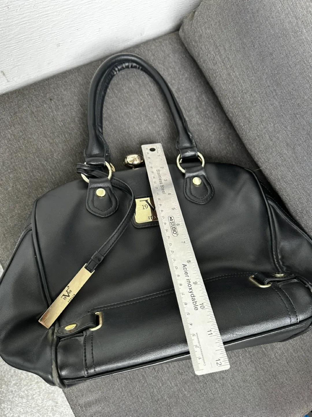 Versace 1969 Italia Black Handbag image indicator(5)