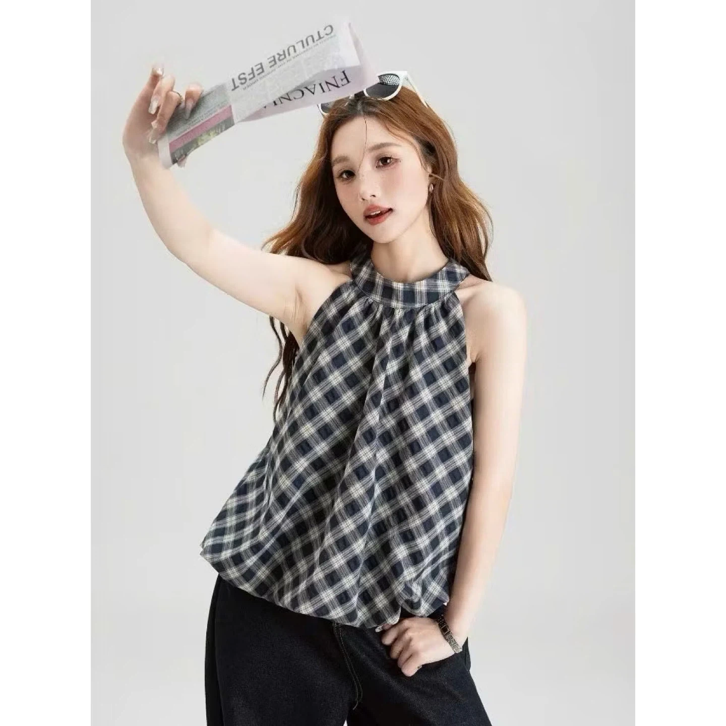 Gingham Top