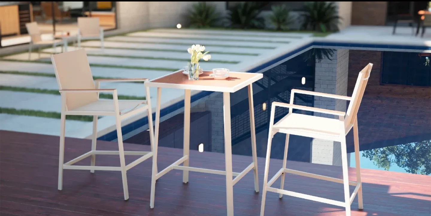 Latitude Run Aletza Square 2-Person Outdoor Bar Set image indicator(2)