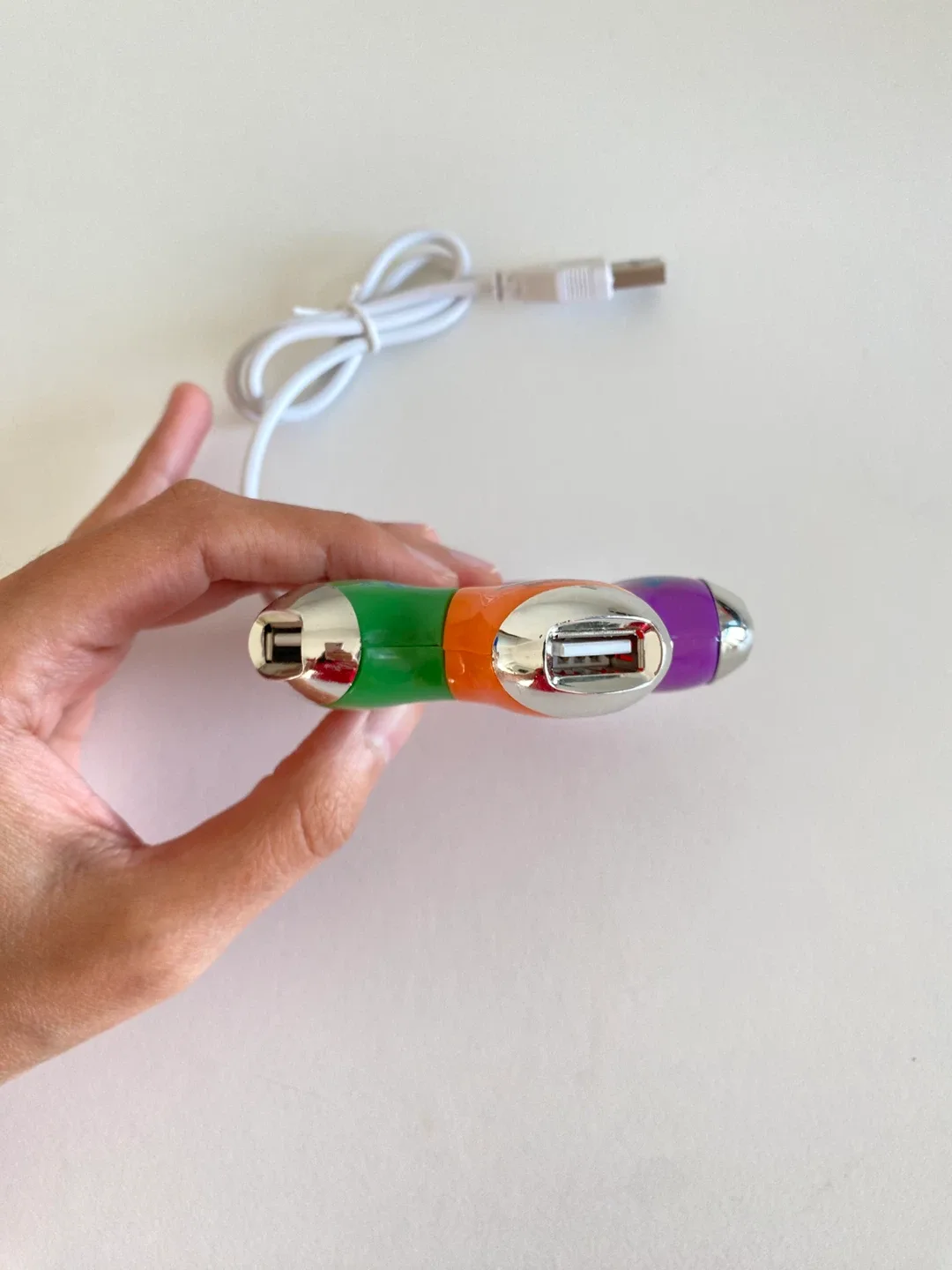 Flower Shaped Multi USB Port image indicator(2)