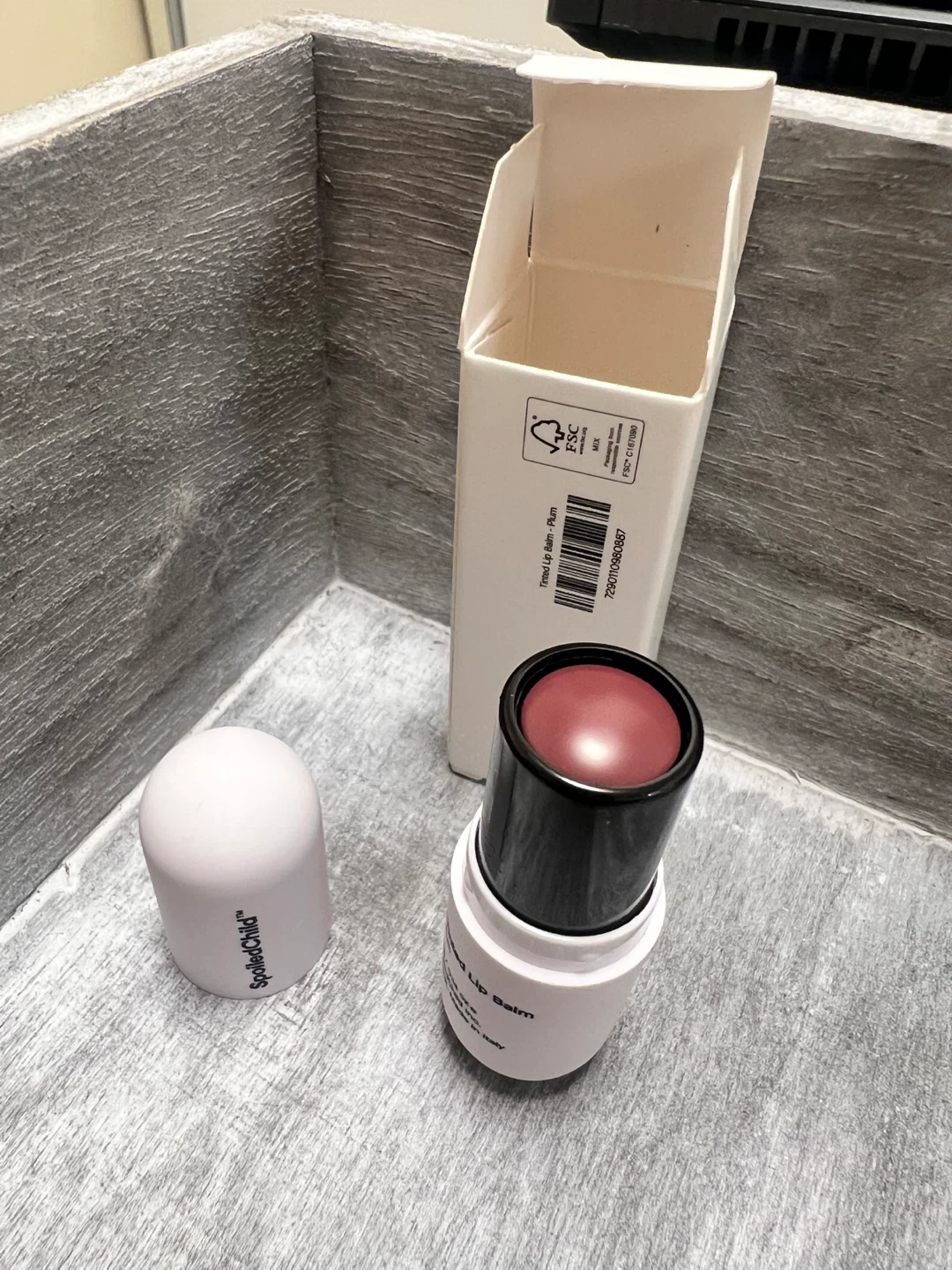 SpoiledChild Conditioning Tinted Lip Balm - Plum - photo 3