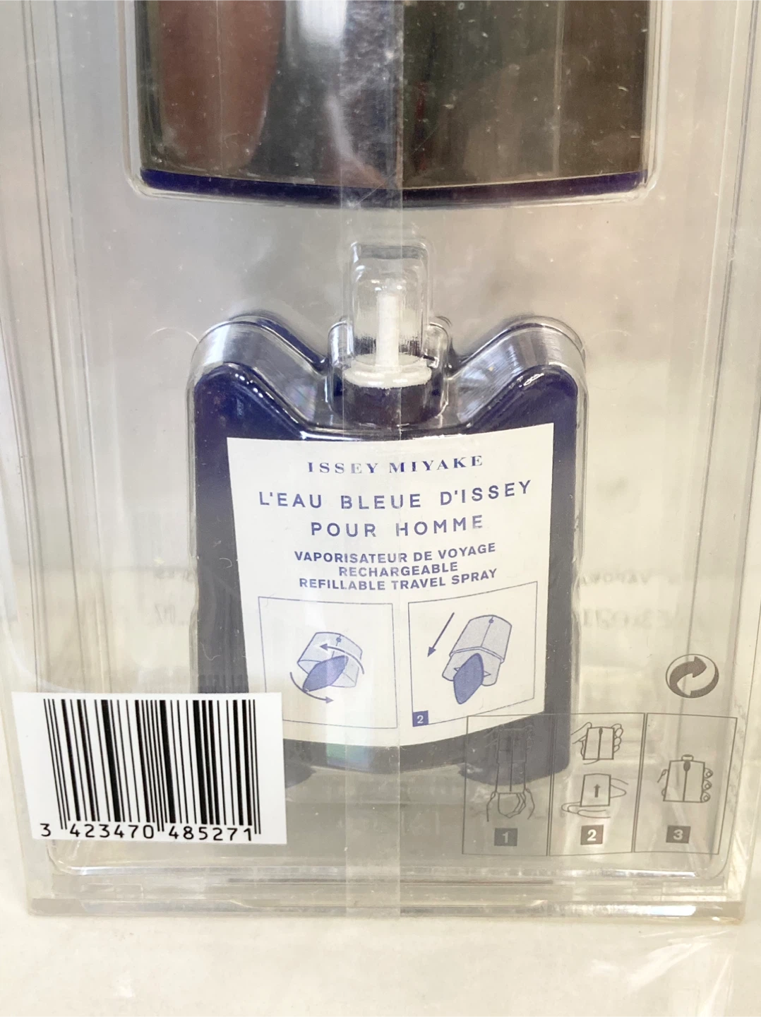Issey Miyake L'Eau Bleue d'Issey Pour Homme Travel Spray - photo 3