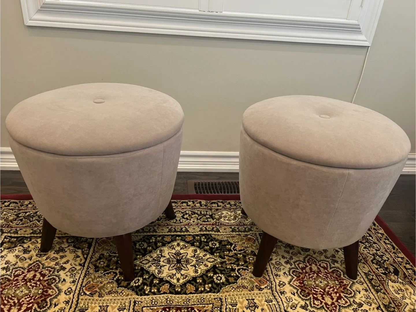 Storage Ottoman Stools - Set of 2 image indicator(2)