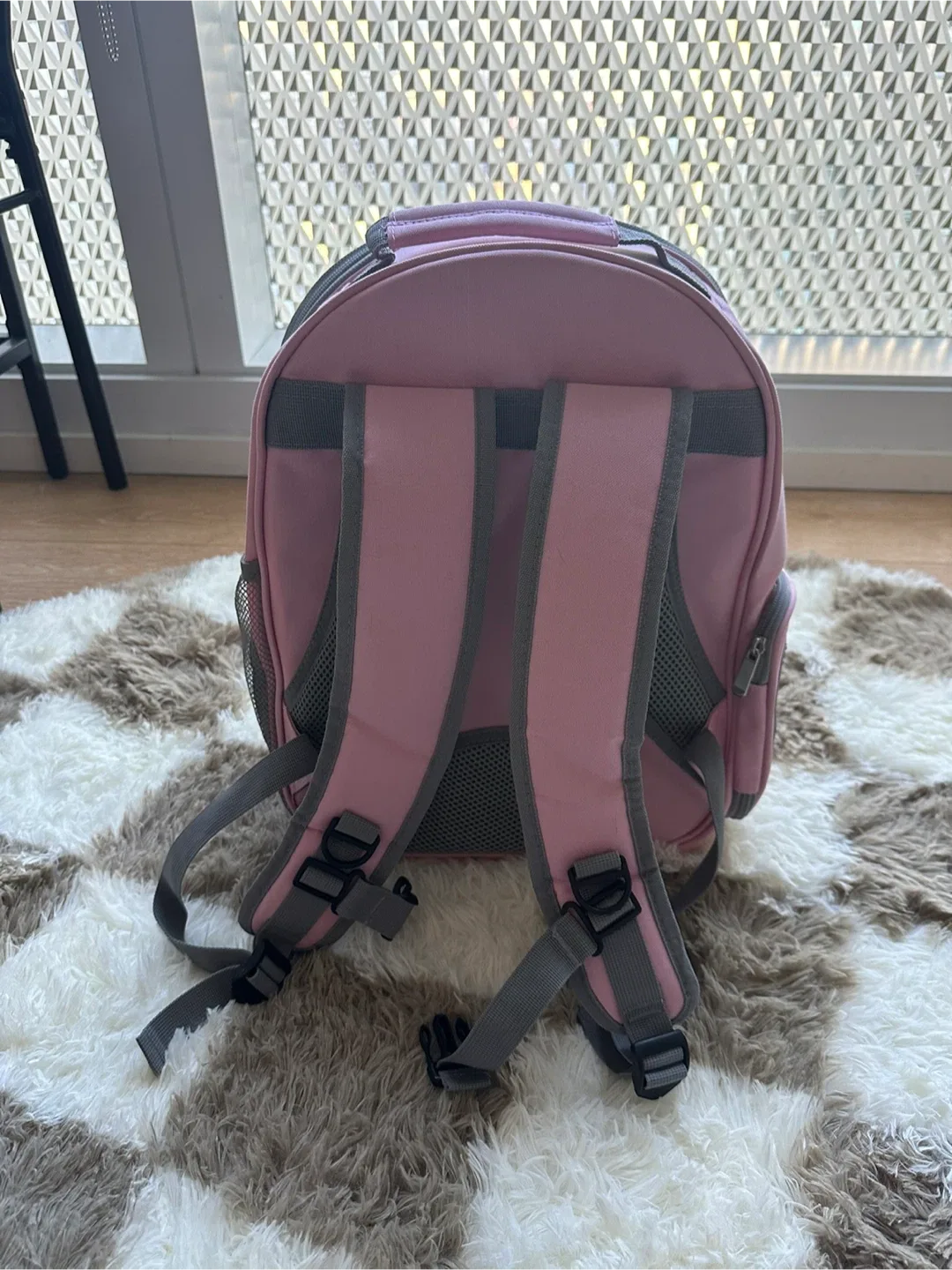 Cat Or Dog Bubble Backpack in Pink image indicator(6)