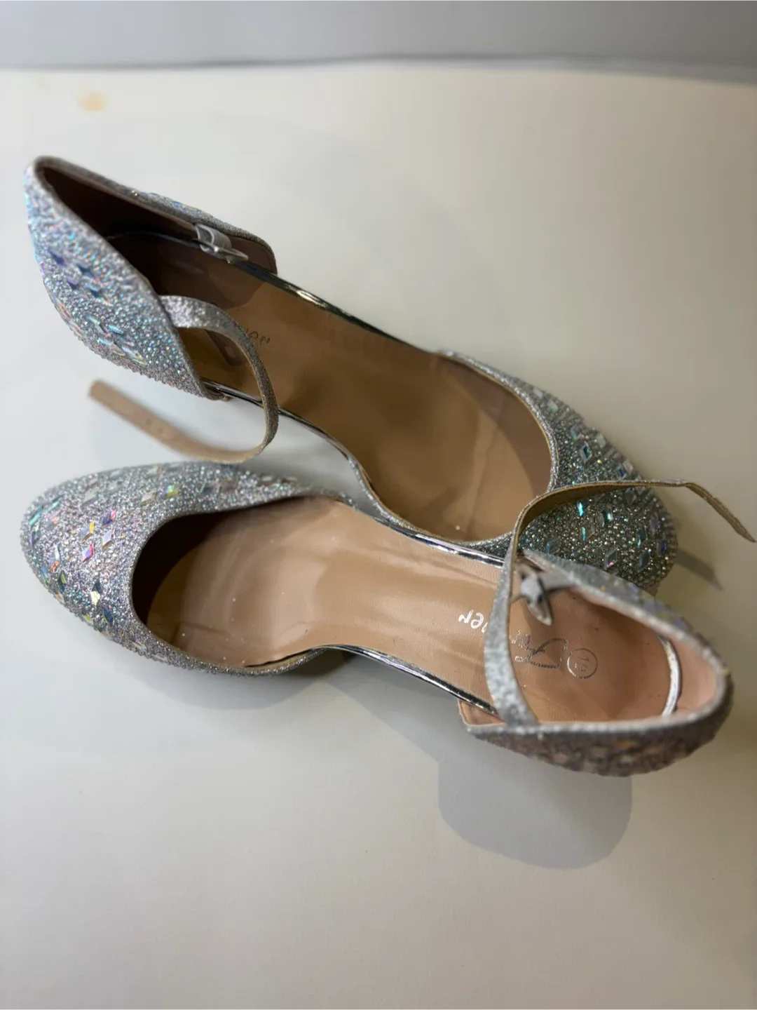 Sparkly Silver Dress Shoes image indicator(4)