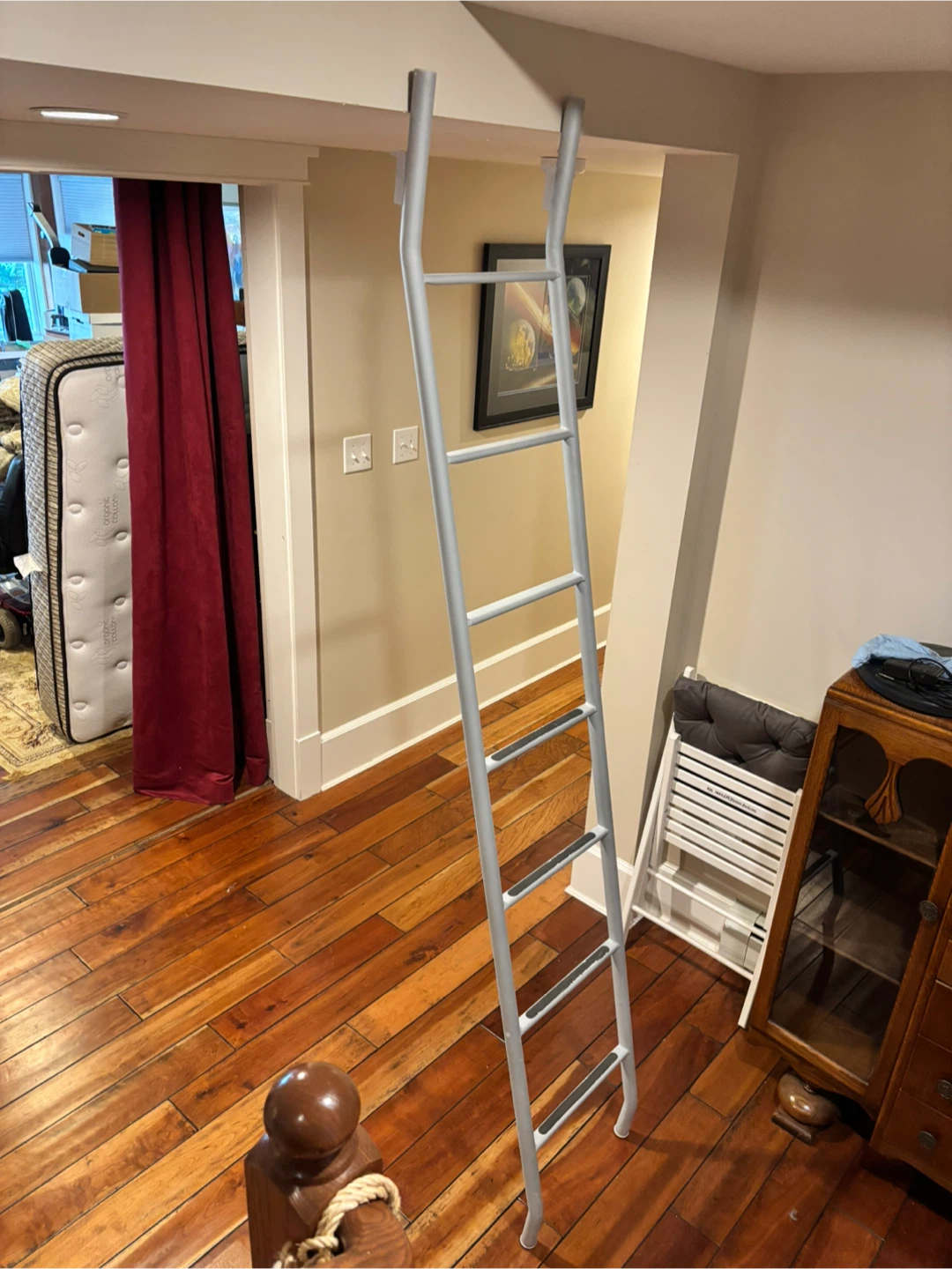 IKEA Silver Loft Bed or Bookcase Ladder - photo 3