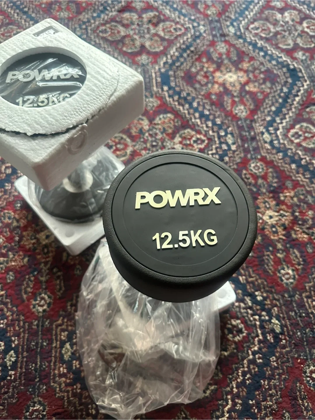 POWRX 12.5kg Dumbbell - New in Box image indicator(2)