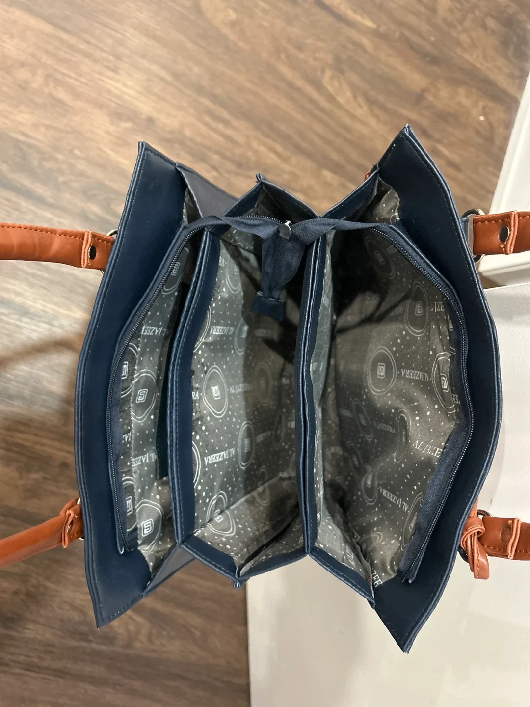 Navy Blue Tote Bag image indicator(3)