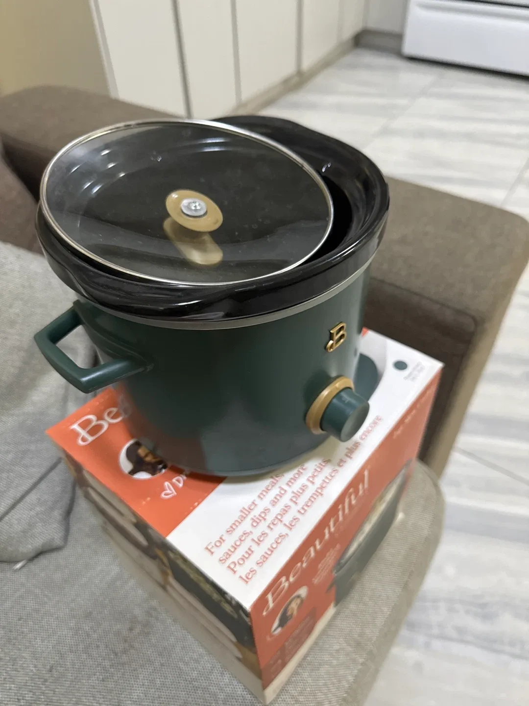Beautiful 2qt Slow Cooker - Forest Green image indicator(2)