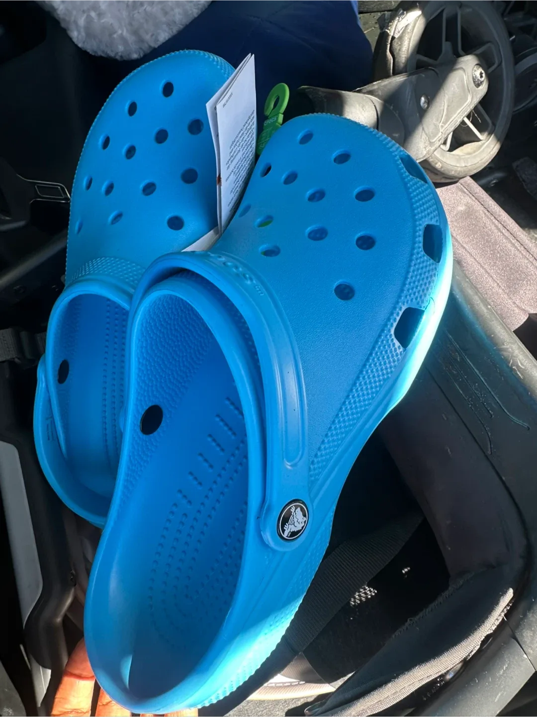 New Crocs Classic Clogs - Size 11 - Blue image indicator(3)