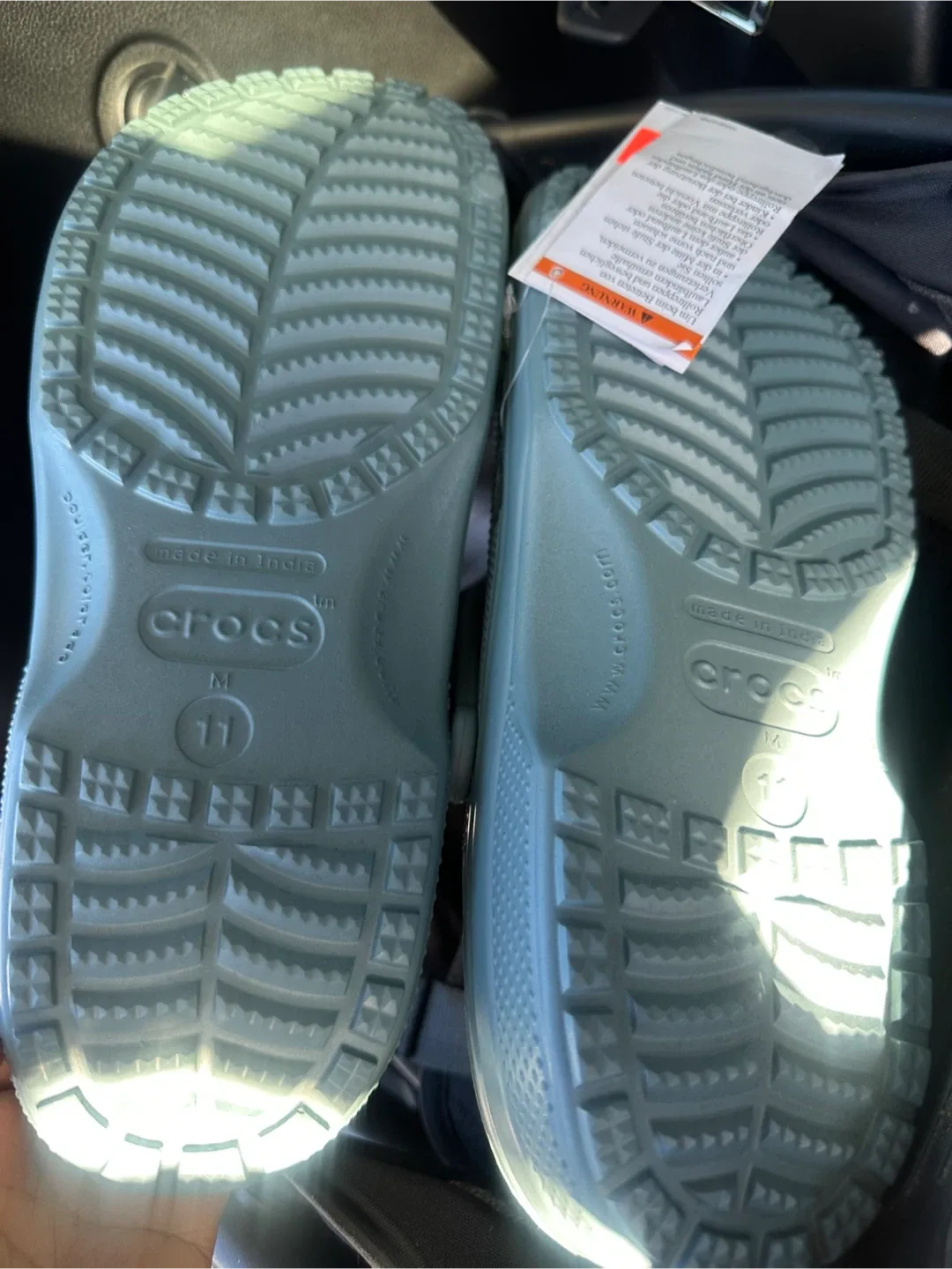 Crocs Classic Clogs - Size 11 - Blue image indicator(5)