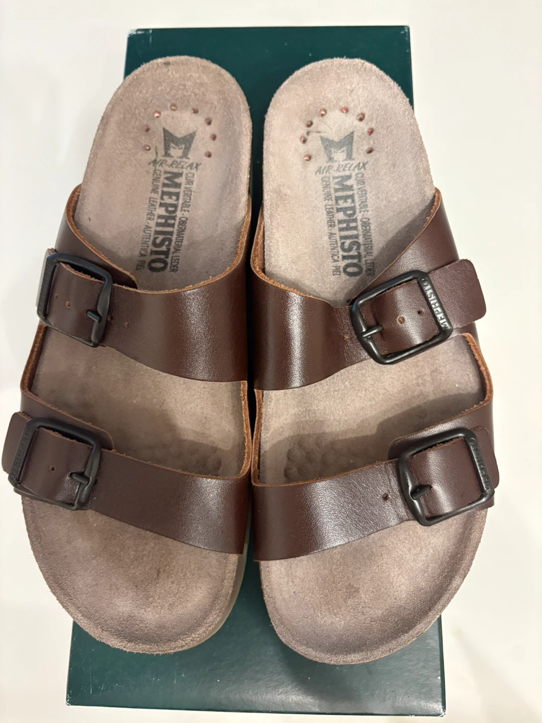 Mephisto women’s Harmony leather sandal size 7