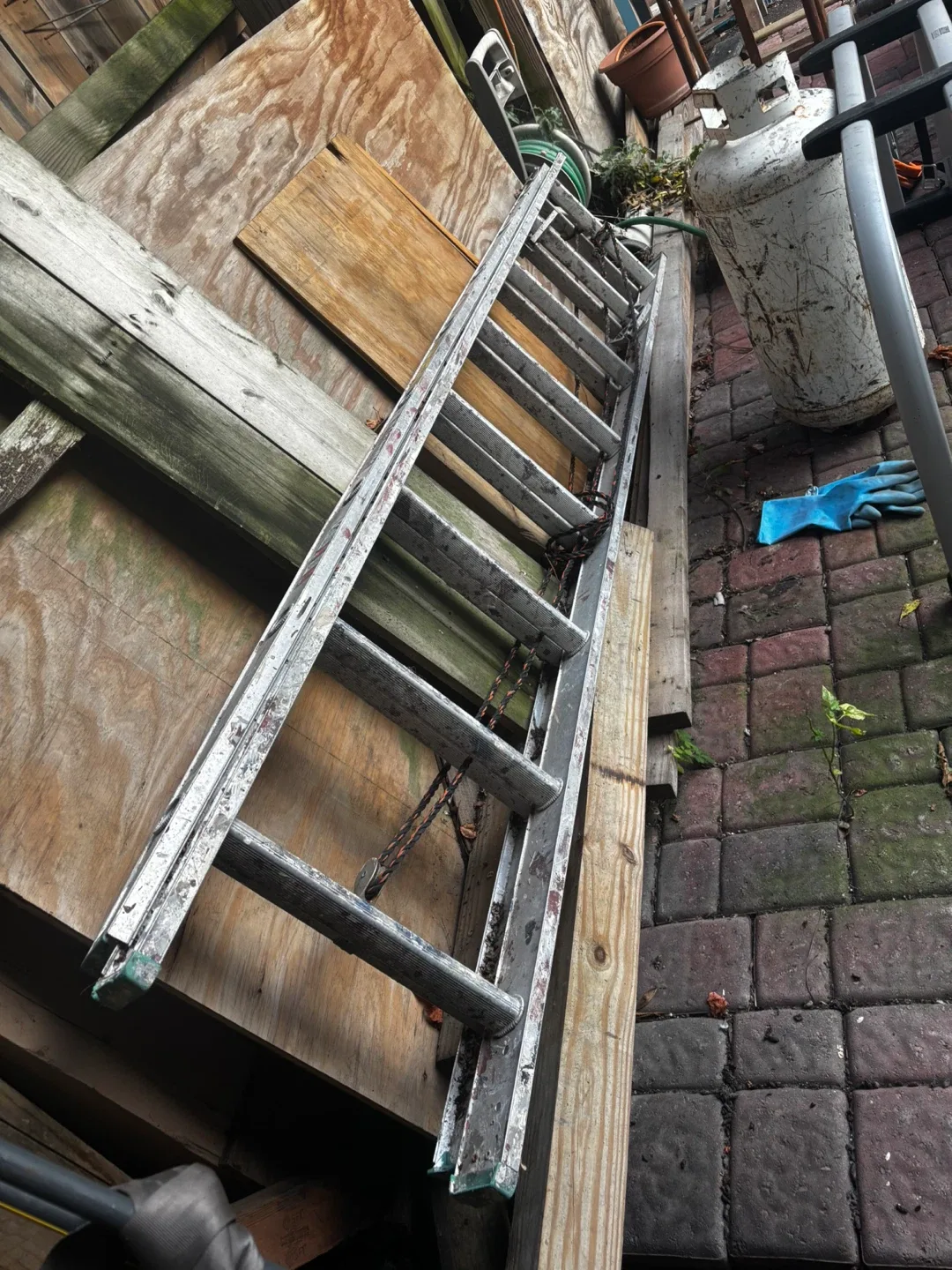 Aluminum Ladder 16ft image indicator(9)