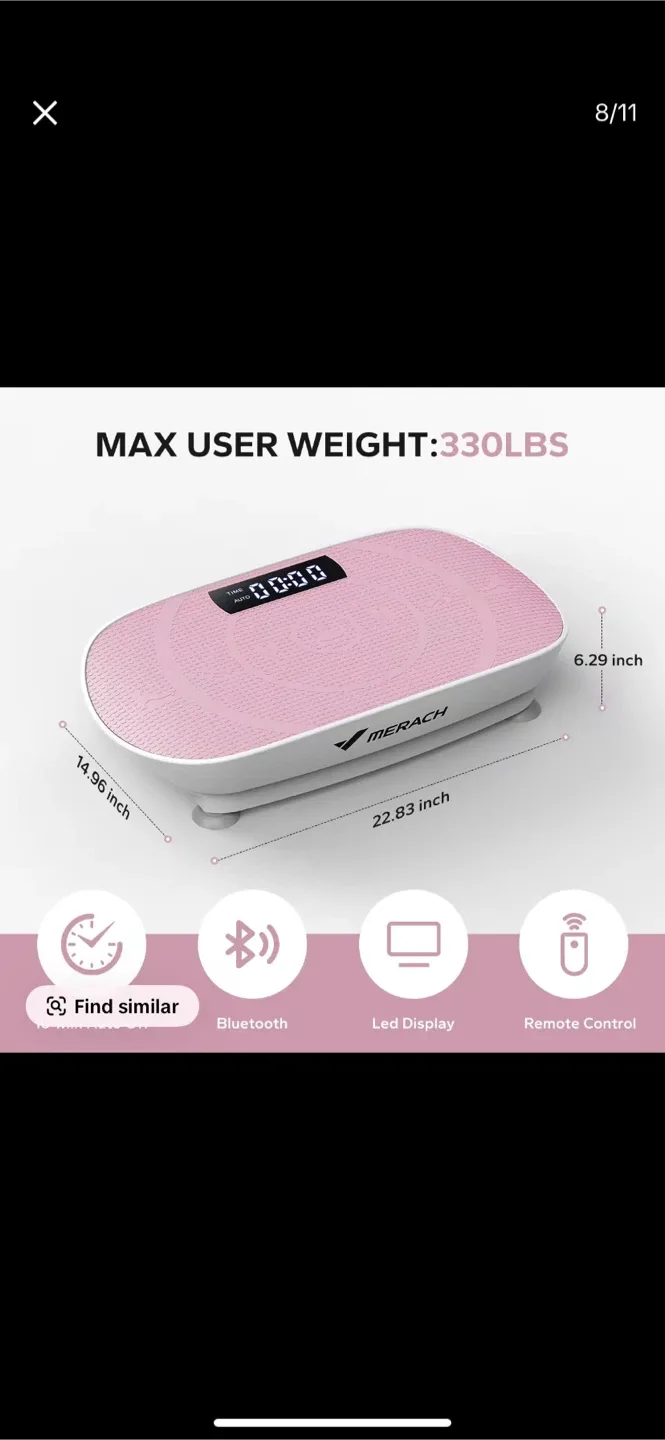 Merach Vibrating Machine - Easy to Pick Up! image indicator(3)