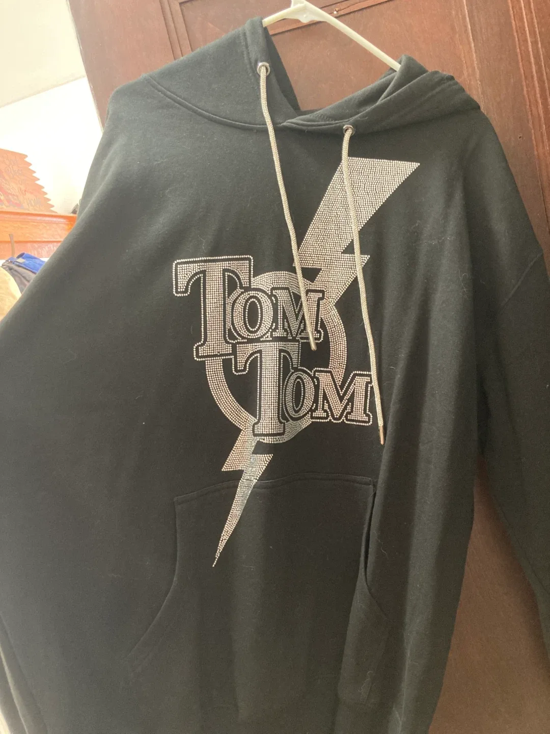 Tom Tom Black Hoodie thumbnail