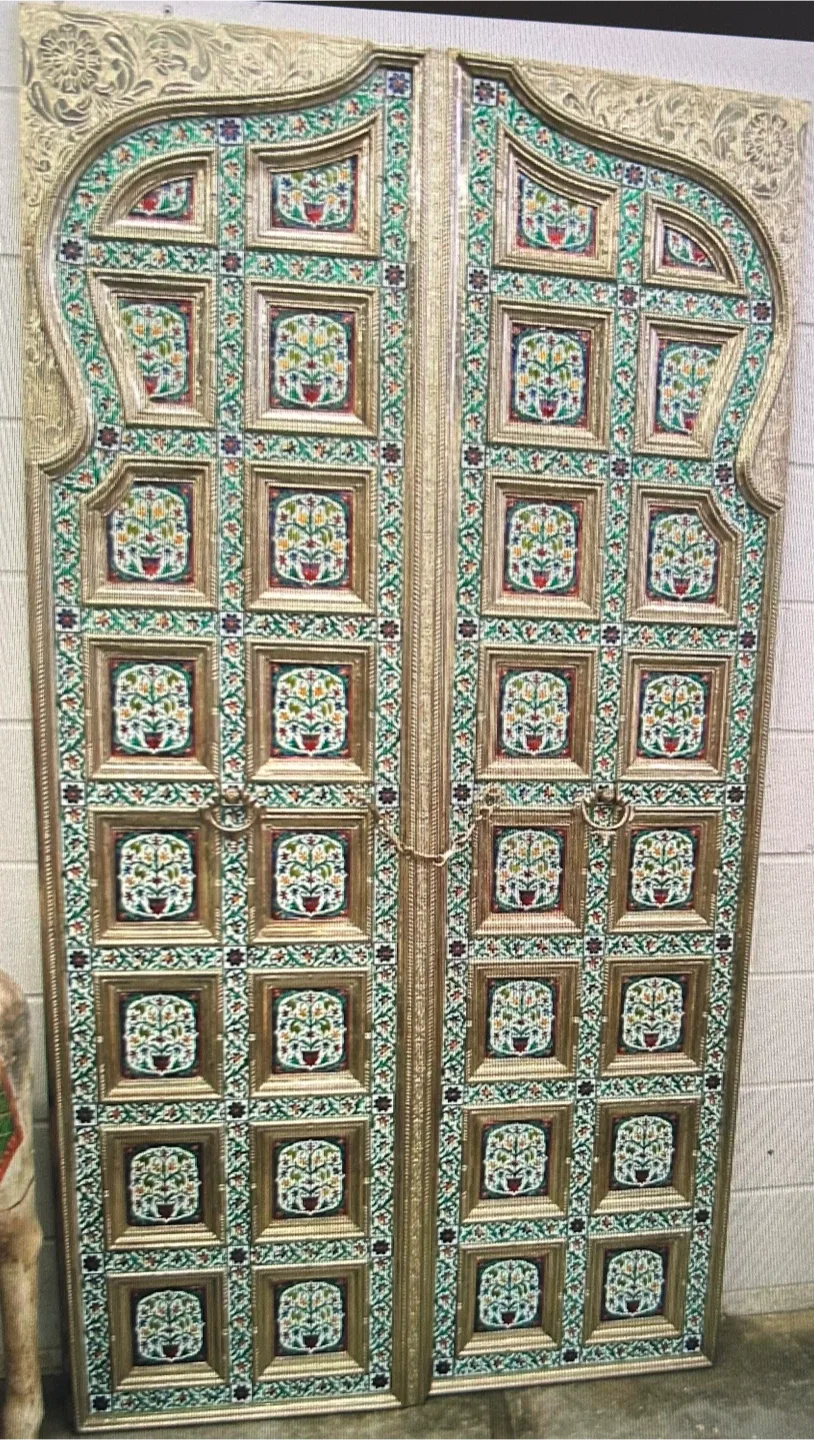 Brand new Decorative Indian Style Double Doors image indicator(3)